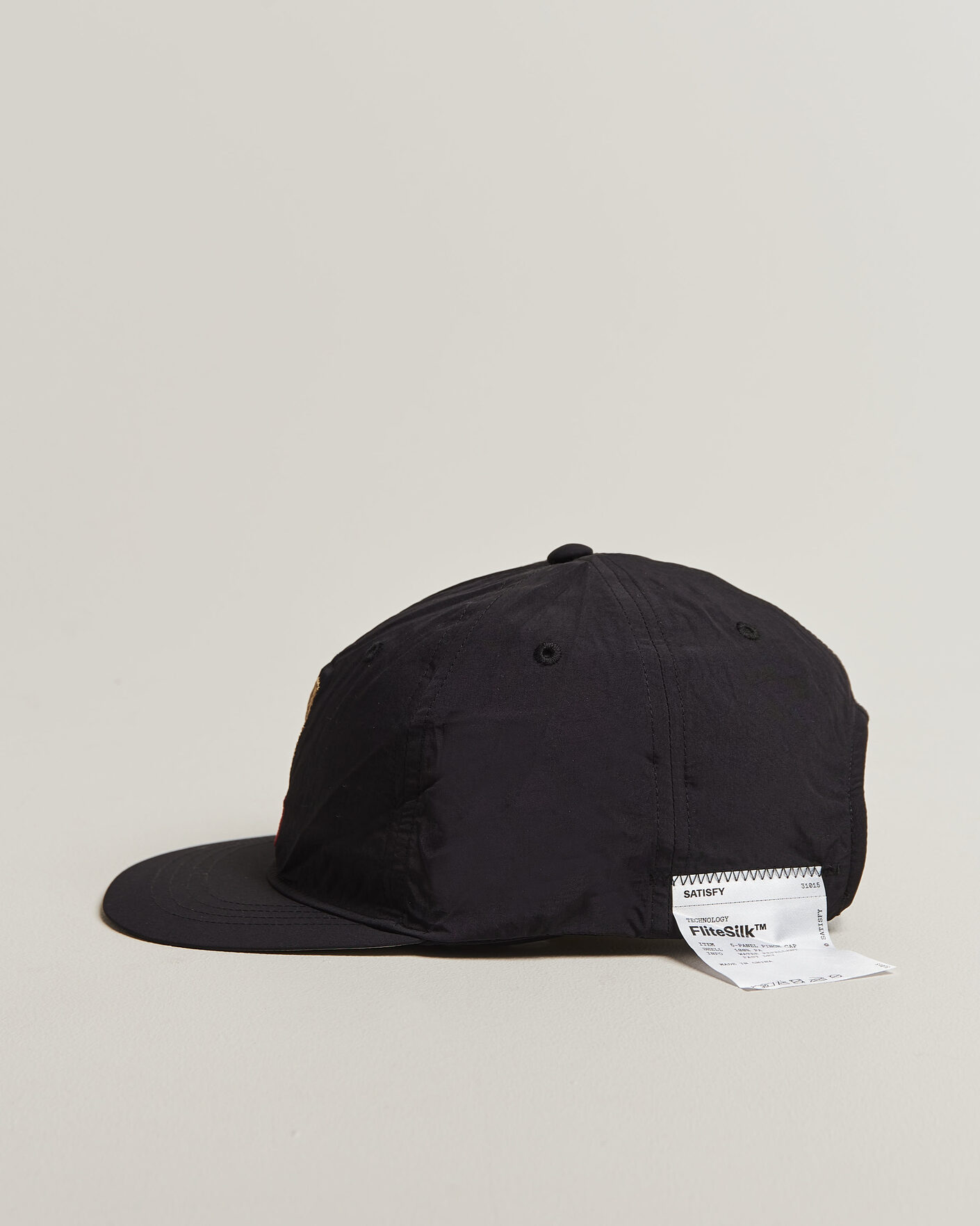 Men | Hats & Caps | Satisfy | FliteSilk 5 Panel Cap Black Eagle