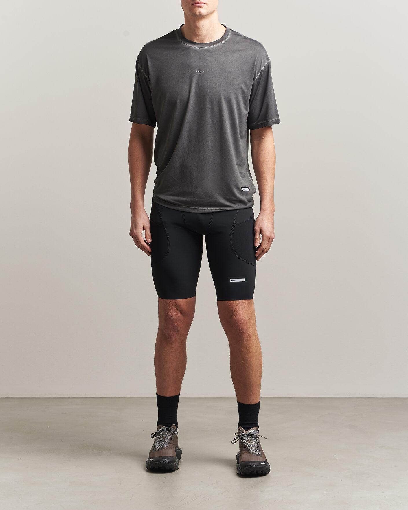 Men | Shorts | Satisfy | TechSilk Evo 9 Half Tight Black