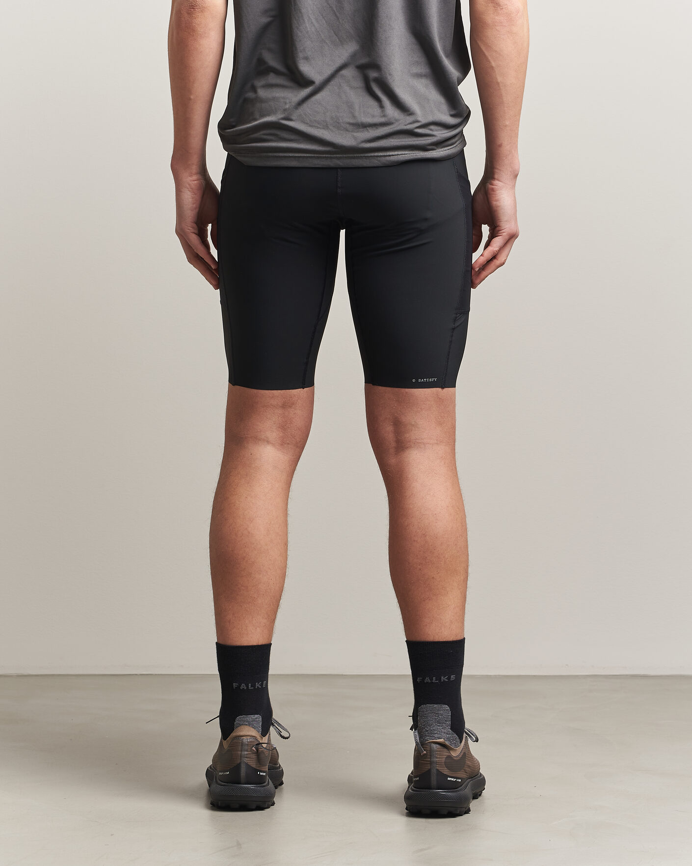Men | Shorts | Satisfy | TechSilk Evo 9 Half Tight Black
