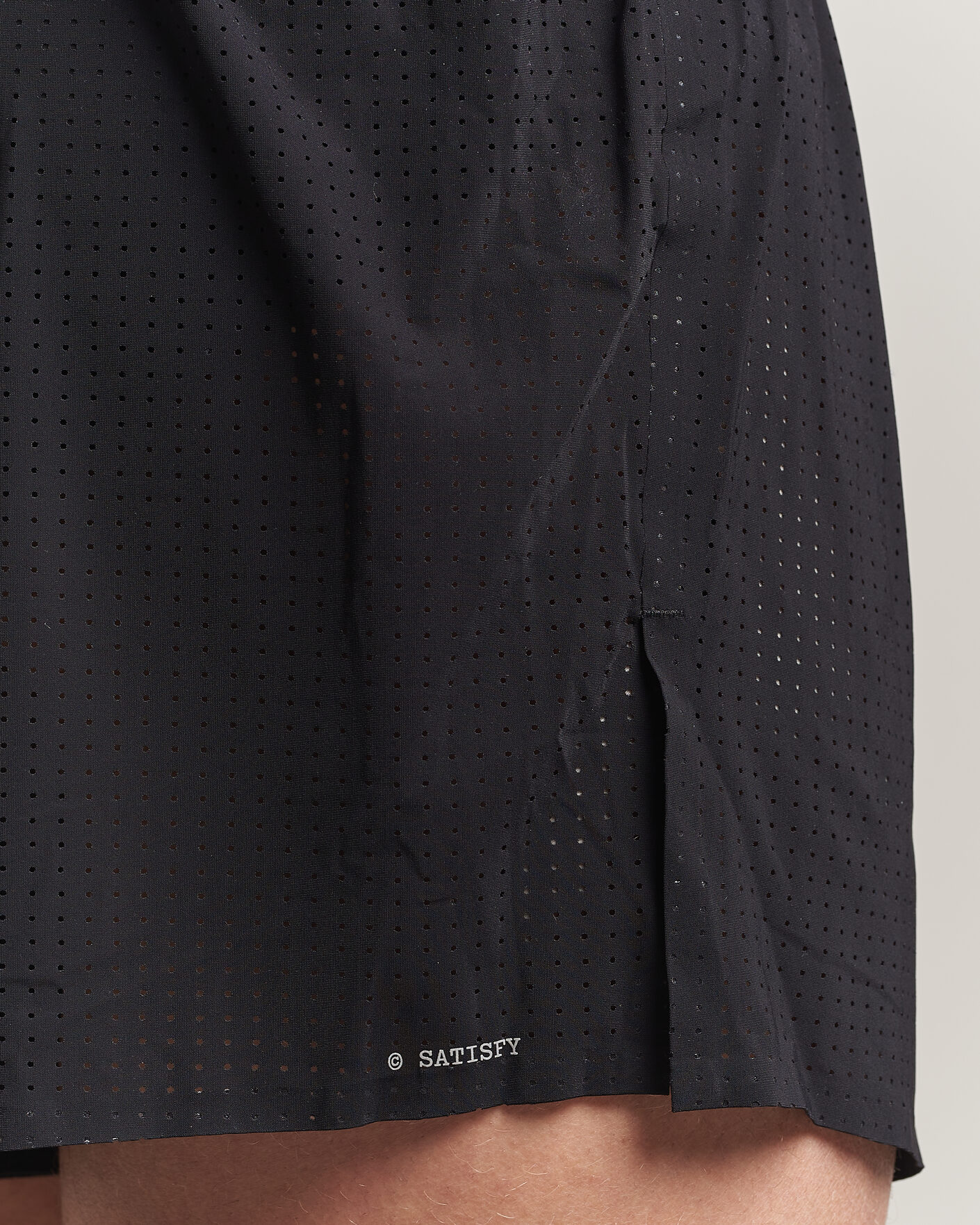 Men | Shorts | Satisfy | Space-O 2.5 Inch Shorts Black