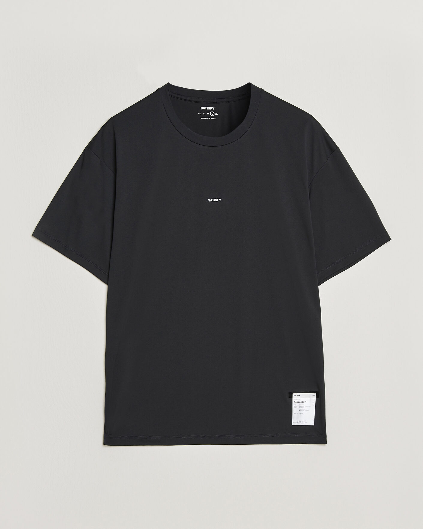 Men | T-Shirts | Satisfy | AuraLite T-Shirt Black