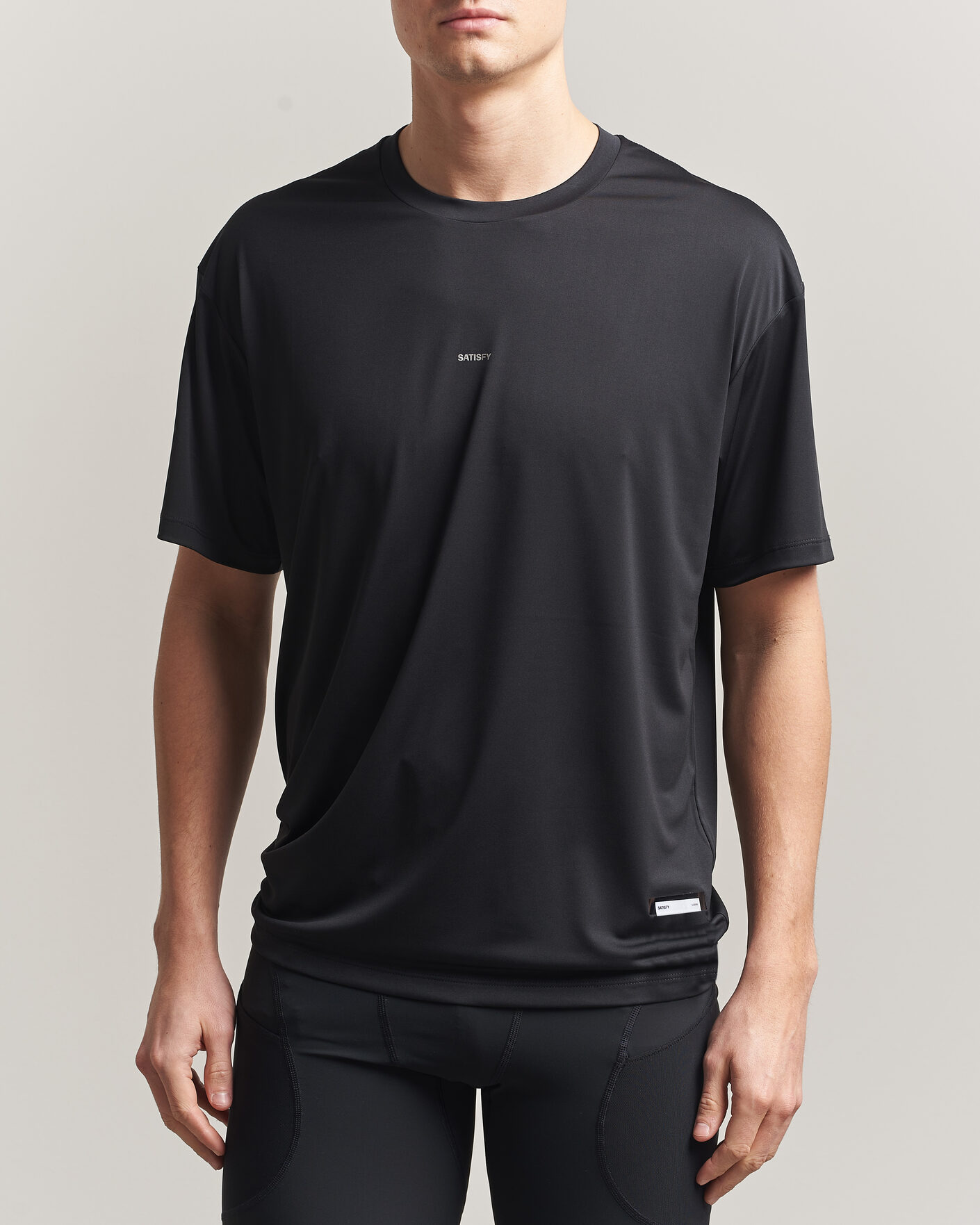 Satisfy AuraLite T-Shirt Black at CareOfCarl.com