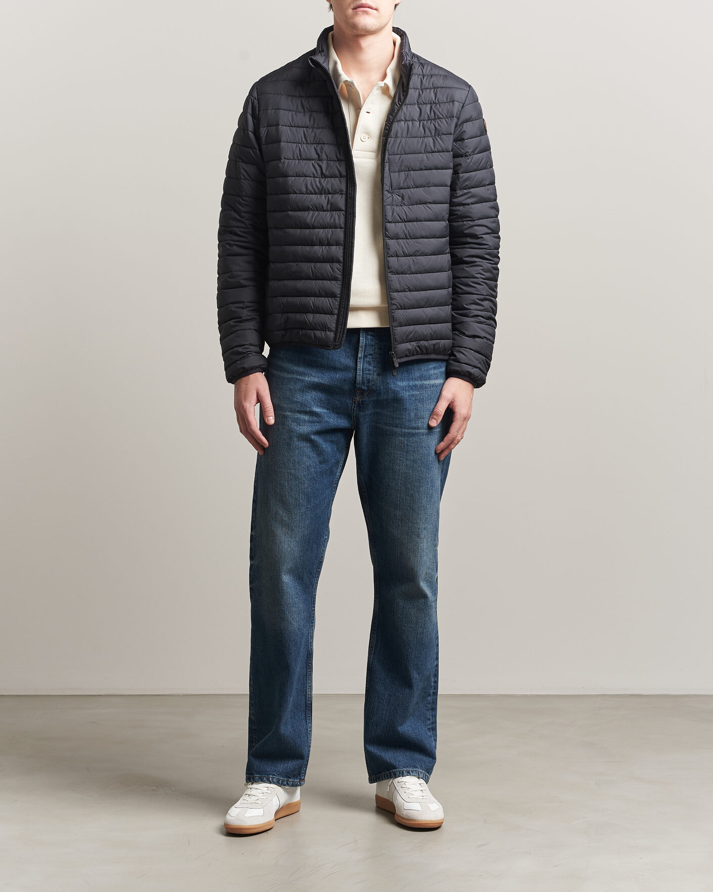 Men | Coats & Jackets | Save The Duck | Cole Lightweight Padded Jacket Black