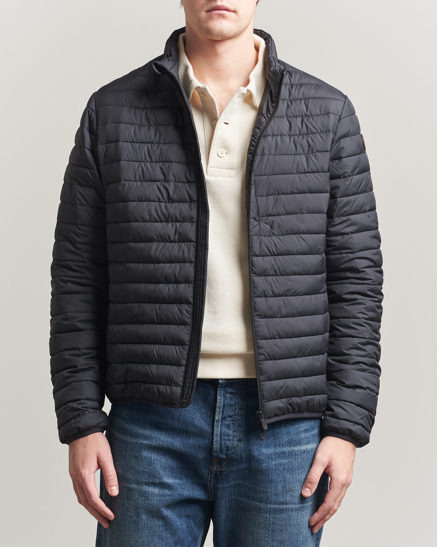 Men | Coats & Jackets | Save The Duck | Cole Lightweight Padded Jacket Black