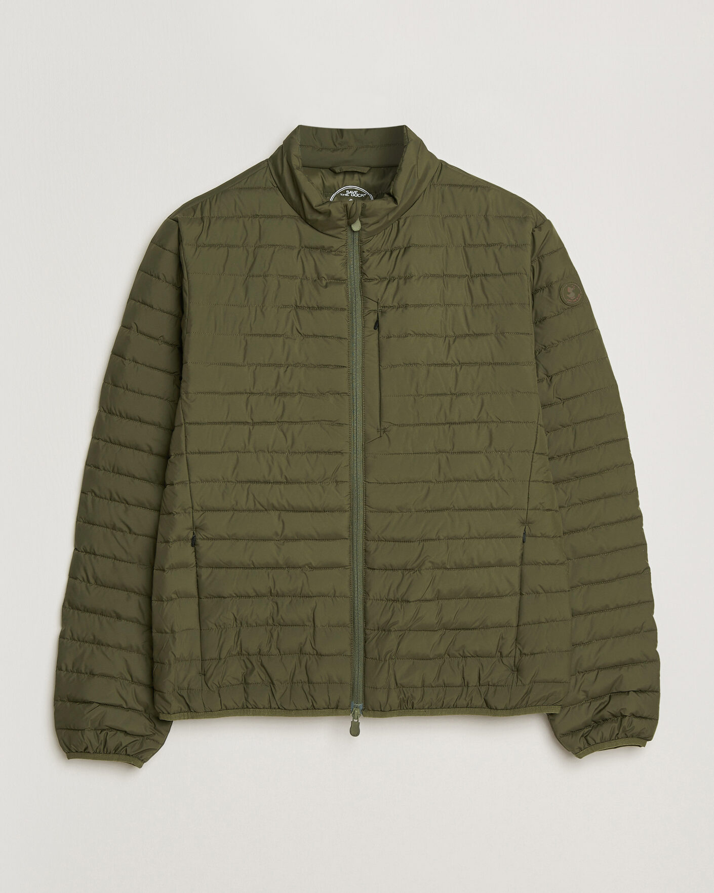 Men | Coats & Jackets | Save The Duck | Cole Lightweight Padded Jacket  Snake Green