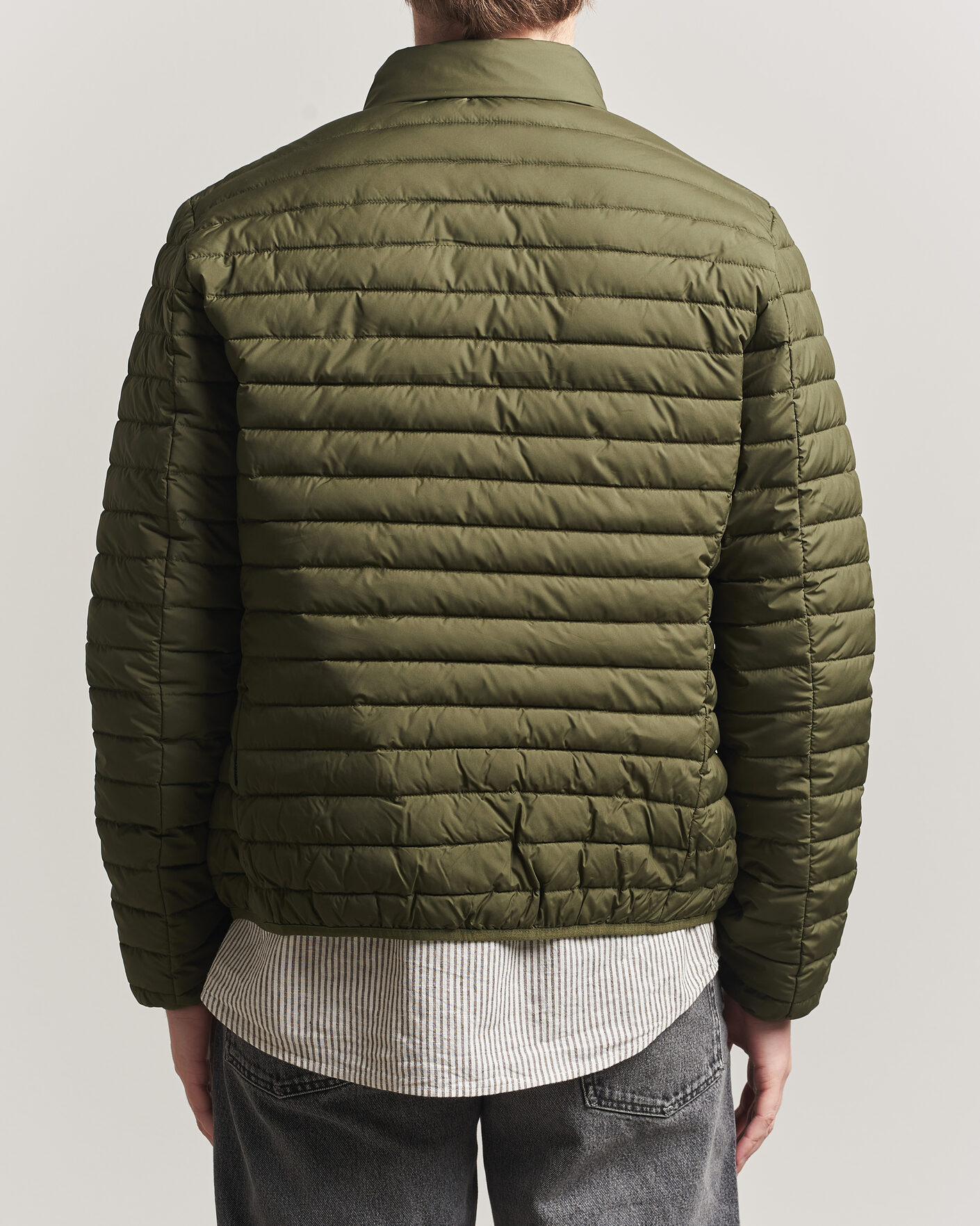 Men | Coats & Jackets | Save The Duck | Cole Lightweight Padded Jacket  Snake Green
