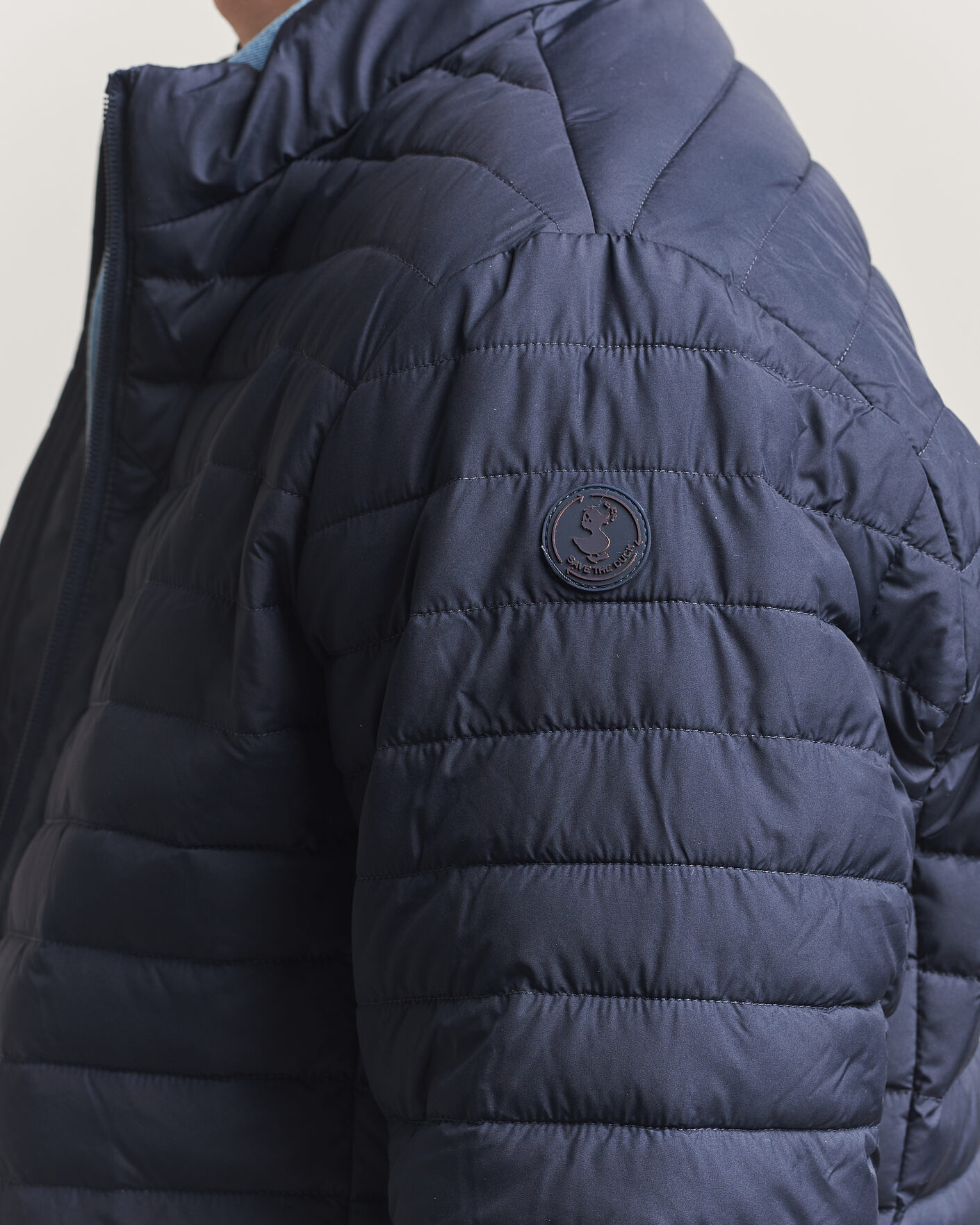 Men | Coats & Jackets | Save The Duck | Cole Lightweight Padded Jacket  Navy