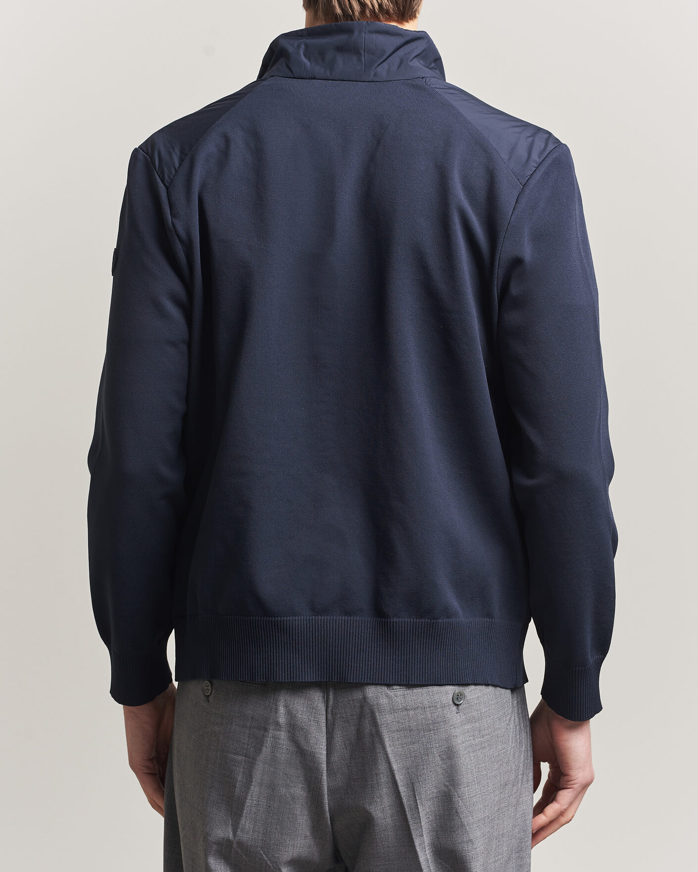 Men | Coats & Jackets | Save The Duck | Alfo Hybrid Jacket Navy Blue