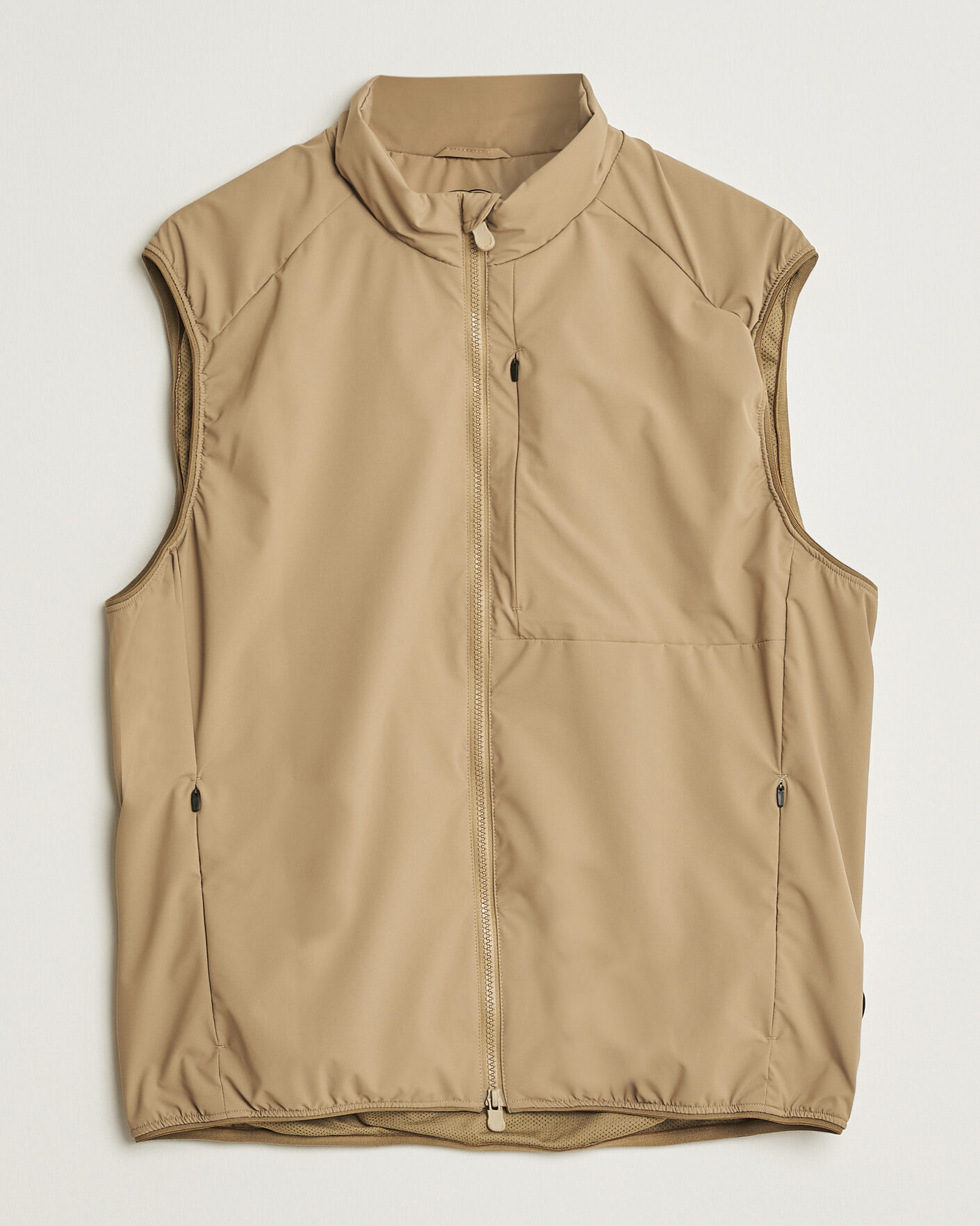 Men | Gilets | Save The Duck | Joe Wind/Water Resistant Vest Khaki Brown