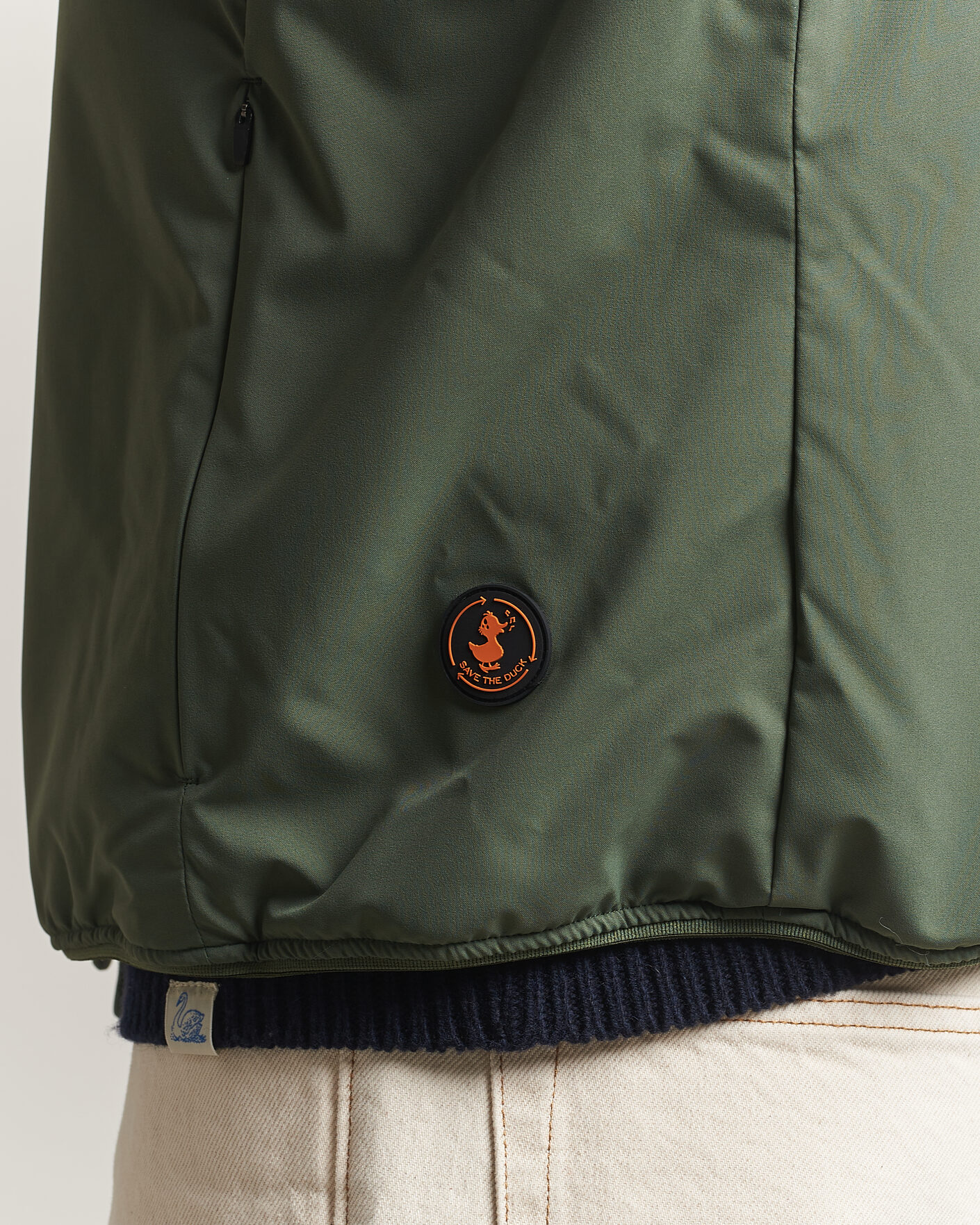 Men | Gilets | Save The Duck | Joe Wind/Water Resistant Vest Thyme Green