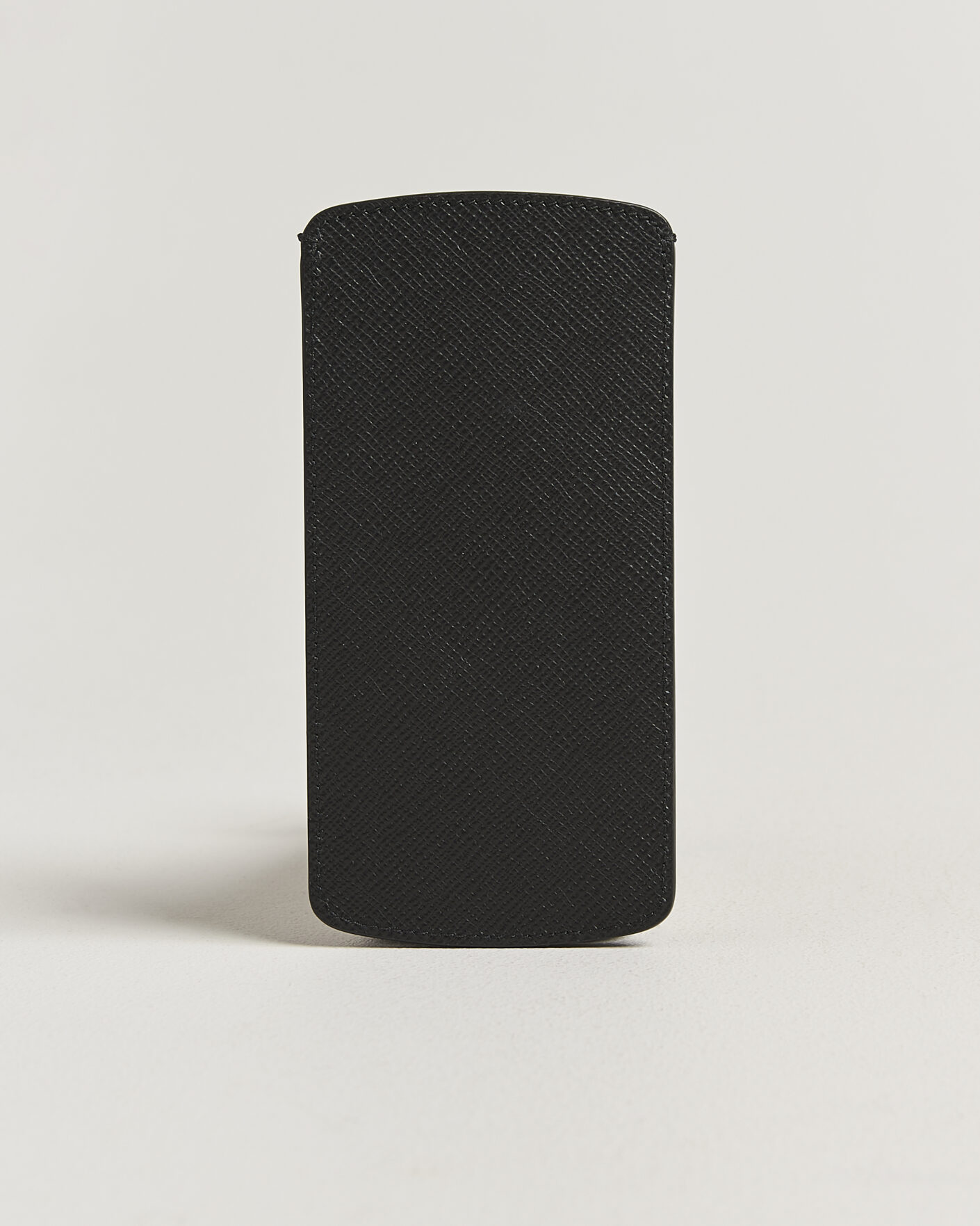 Men | Sunglasses | Smythson | Panama Glasses Case Black