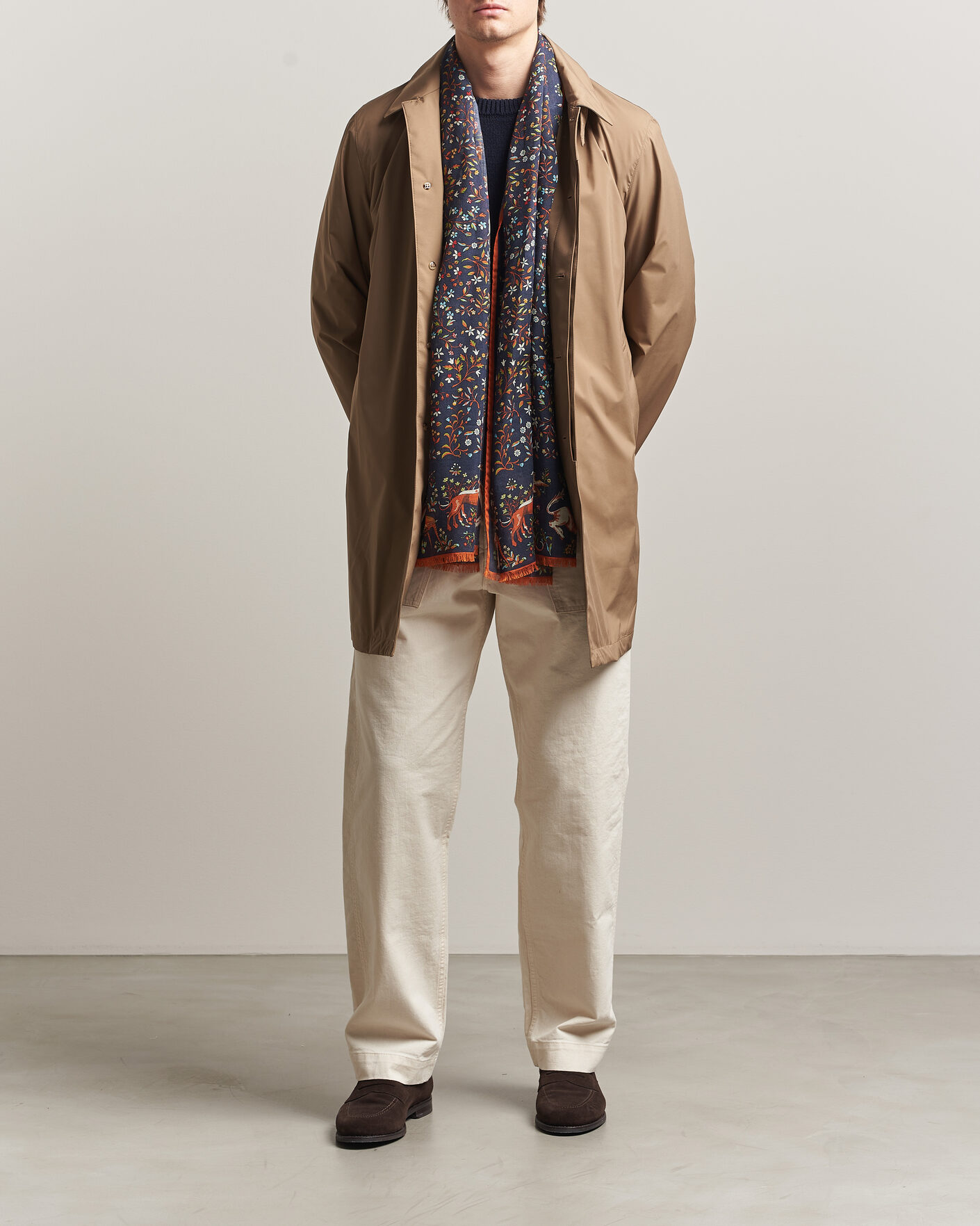 Men | Coats & Jackets | Valstar | Milano Rain Coat Avana