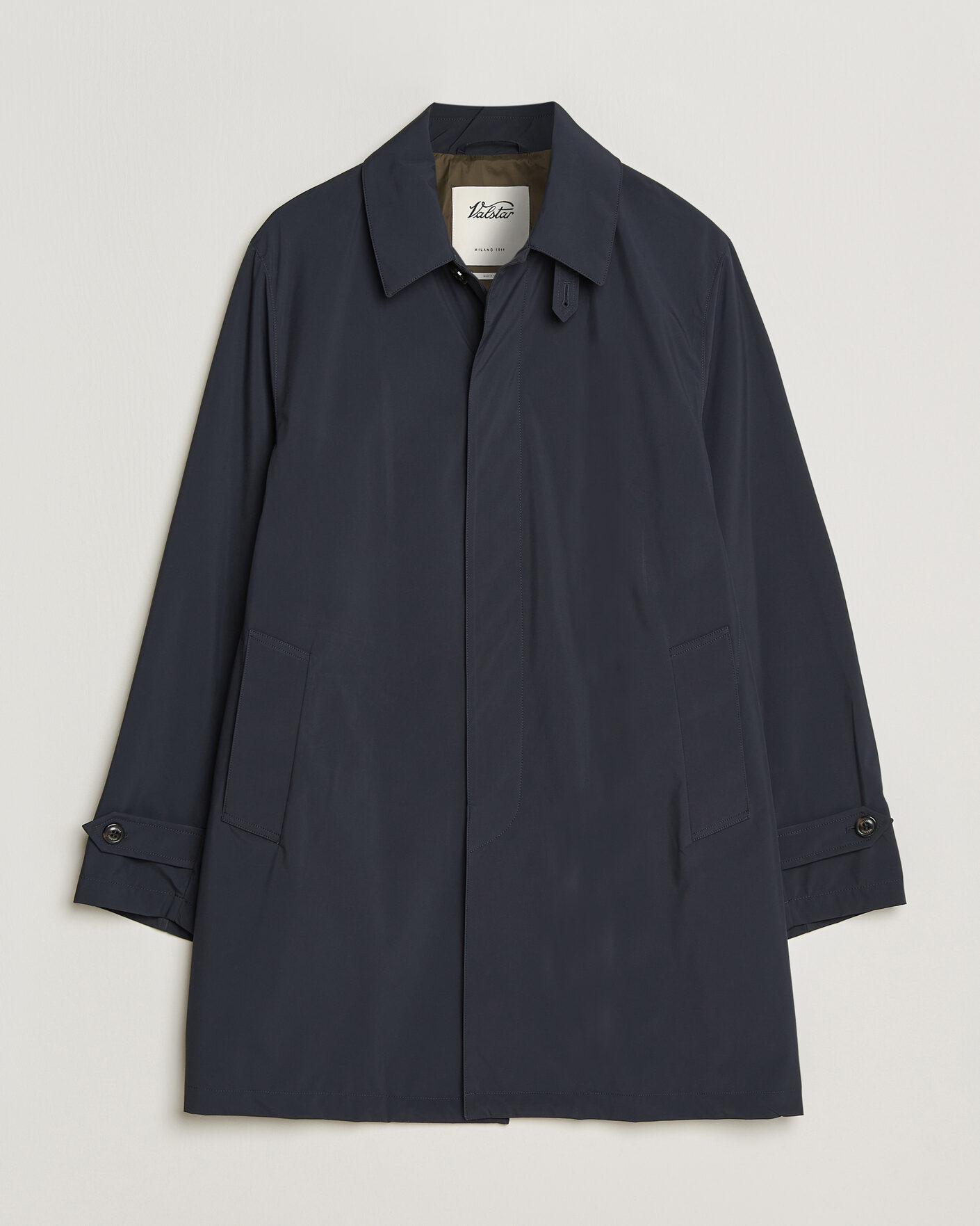 Men | Coats & Jackets | Valstar | Milano Rain Coat Navy
