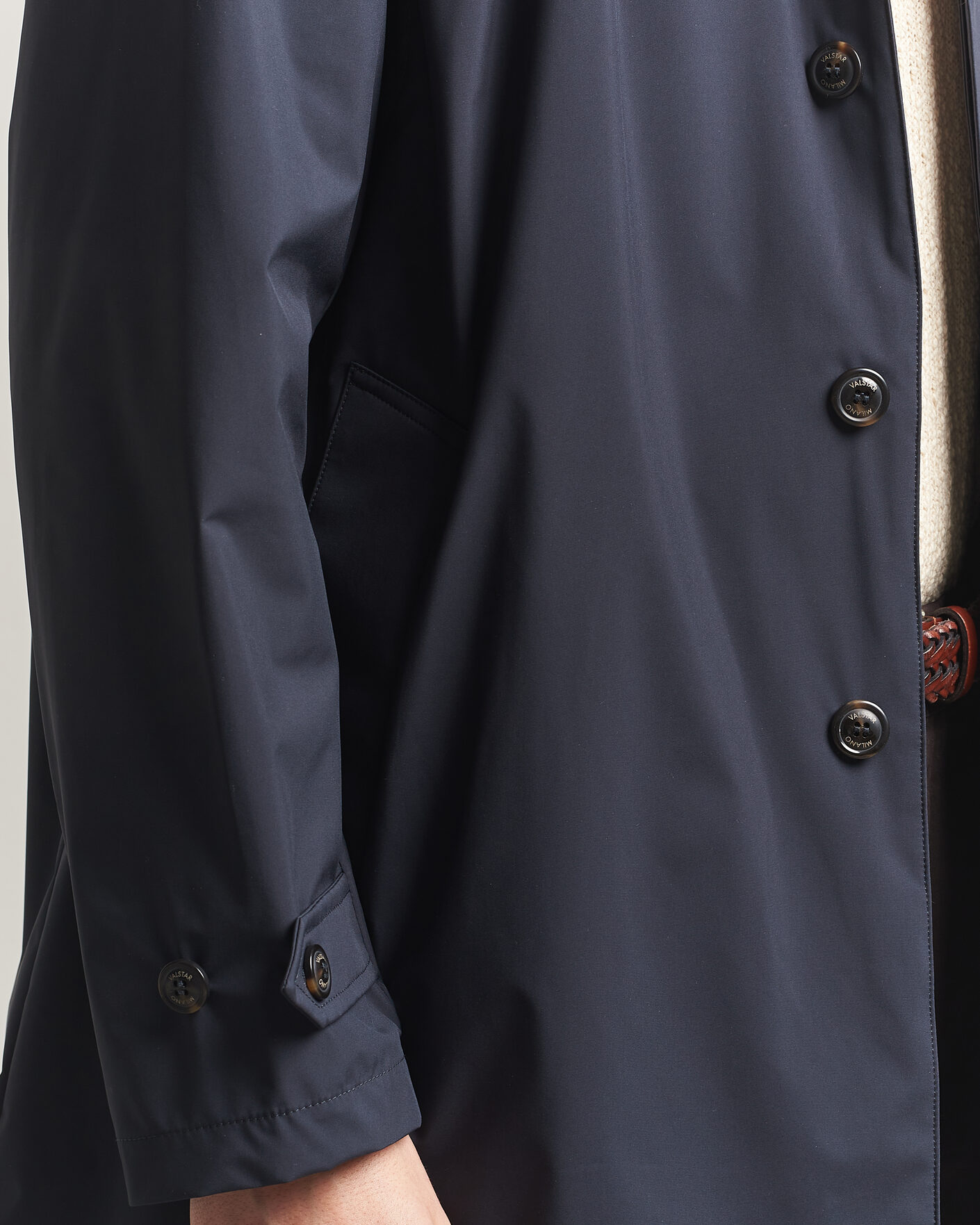 Men | Coats & Jackets | Valstar | Milano Rain Coat Navy