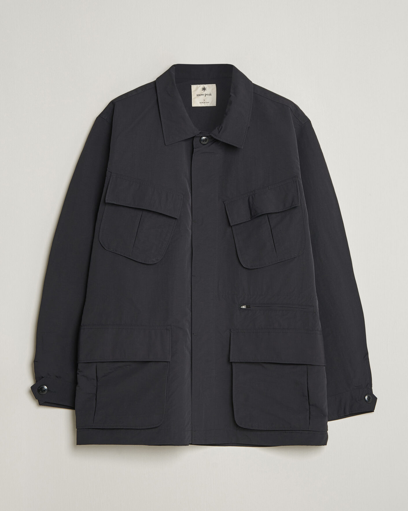 Snow Peak Nylon Washer Jacket Black at CareOfCarl.com