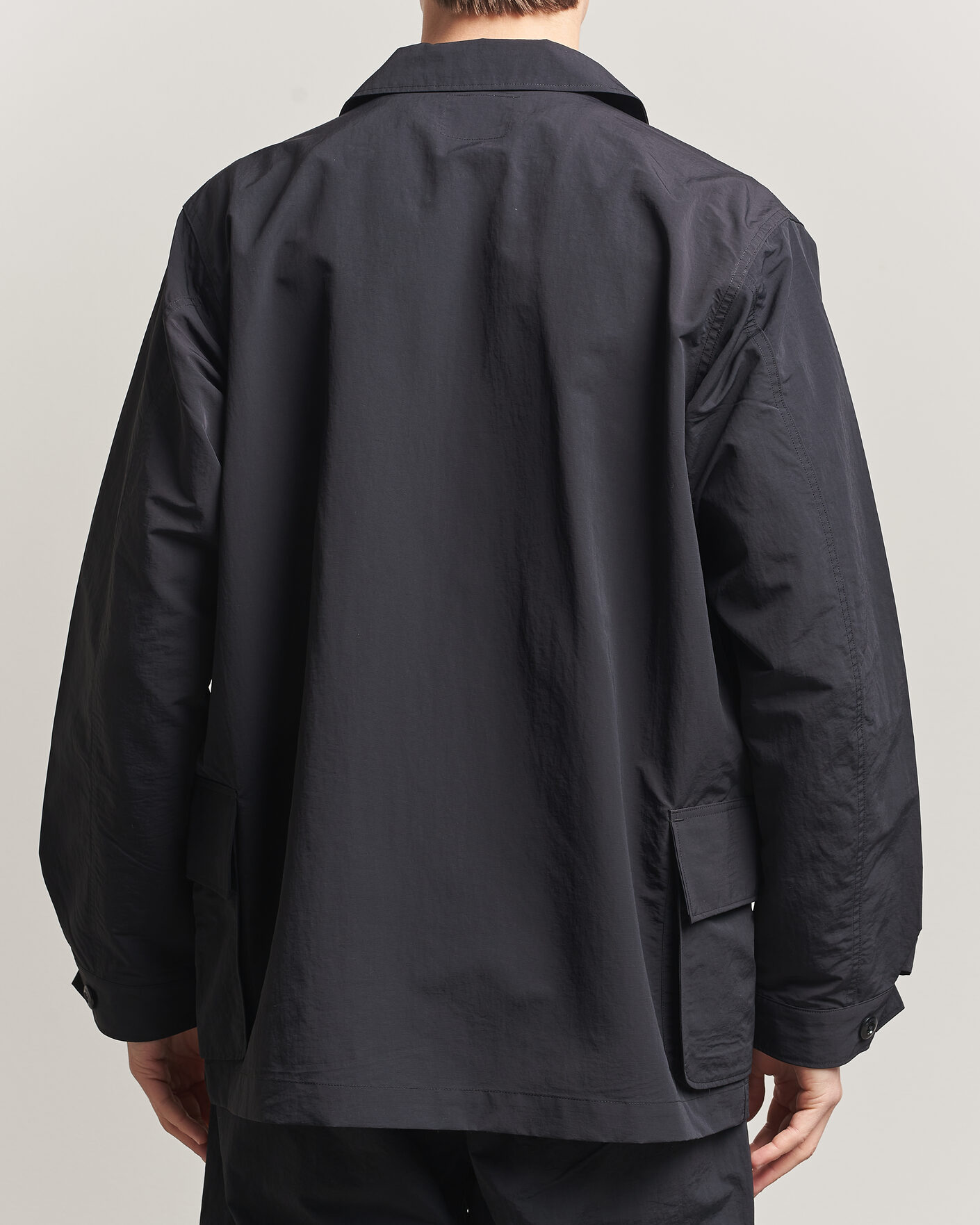 Men | Coats & Jackets | Snow Peak | Nylon Washer Jacket Black