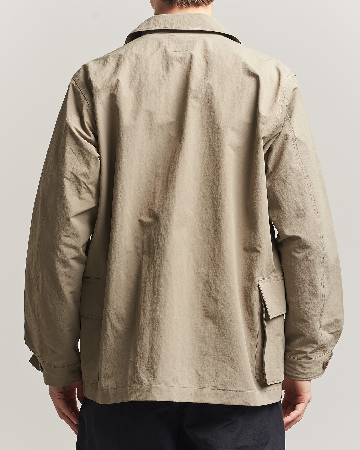Men | Coats & Jackets | Snow Peak | Nylon Washer Jacket Greige