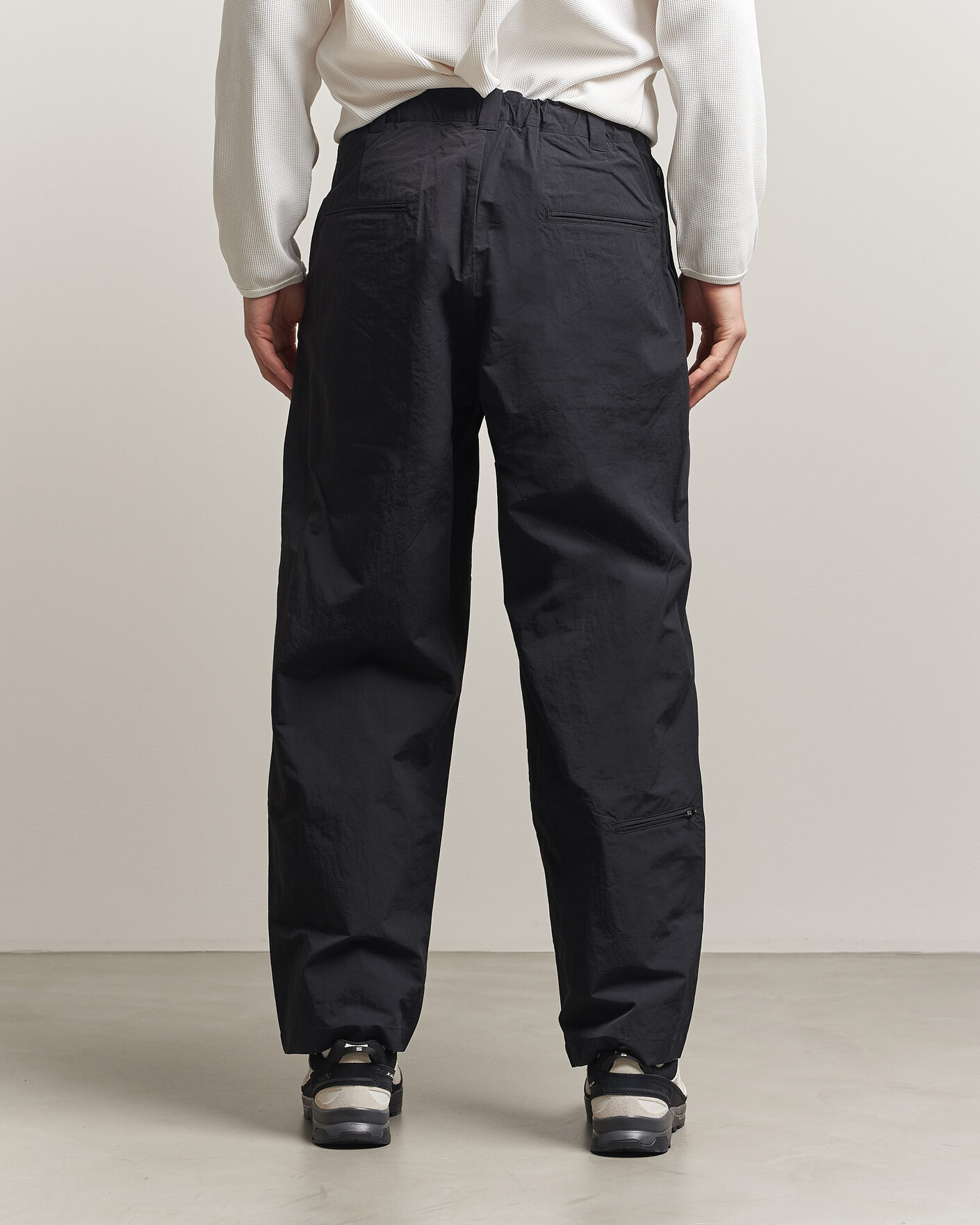 Men | Trousers | Snow Peak | Nylon Washer Pants Black