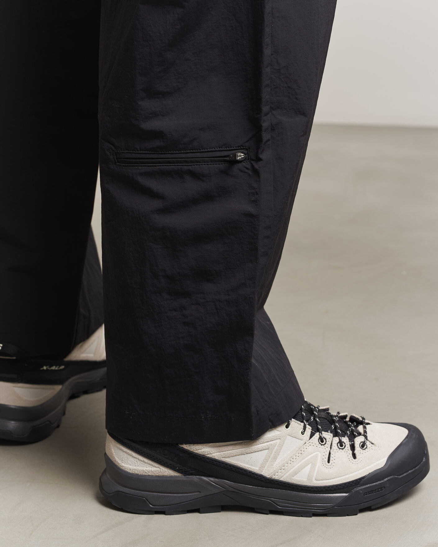 Men | Trousers | Snow Peak | Nylon Washer Pants Black