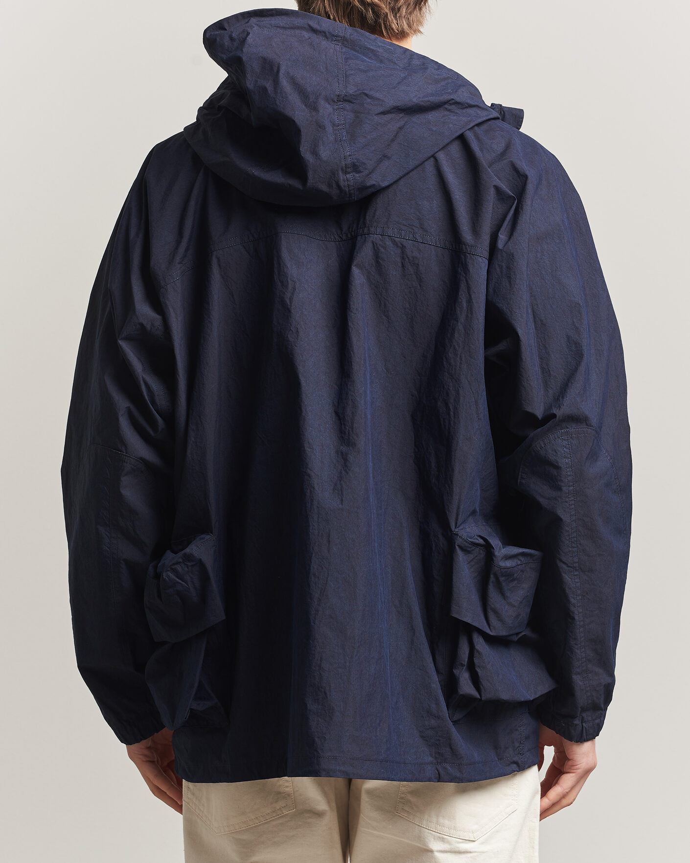 Snow Peak Indigo C/N Parka Navy at CareOfCarl.com