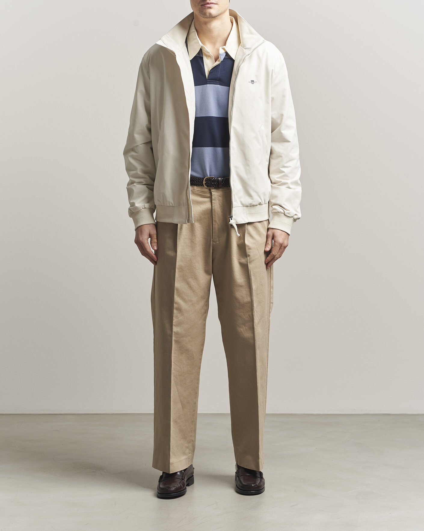Men | Coats & Jackets | Gant | Lightweight Hampshire Jacket Sand