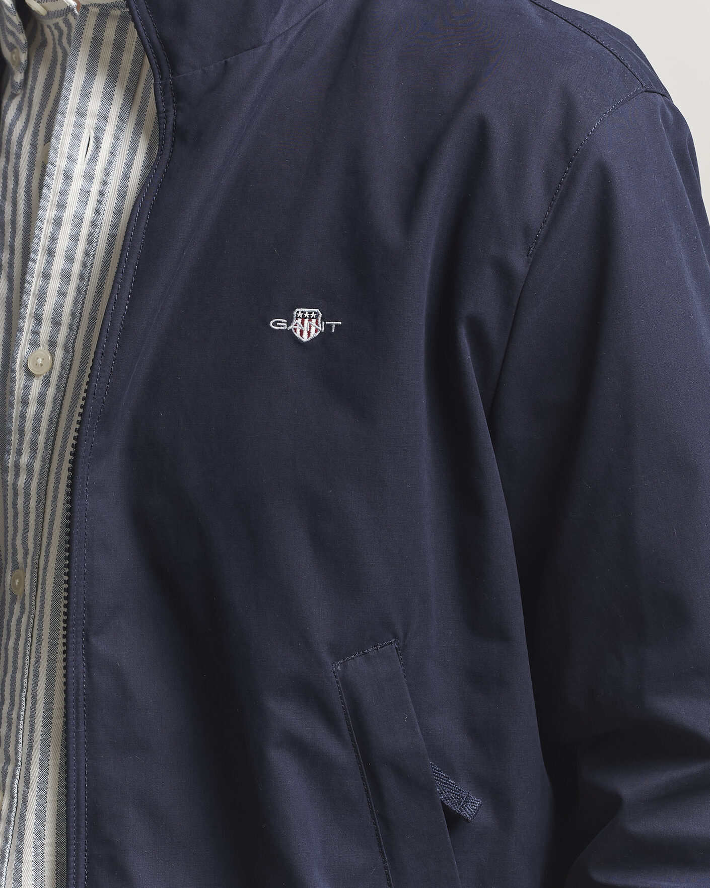 Men | Coats & Jackets | Gant | Lightweight Hampshire Jacket Evening Blue