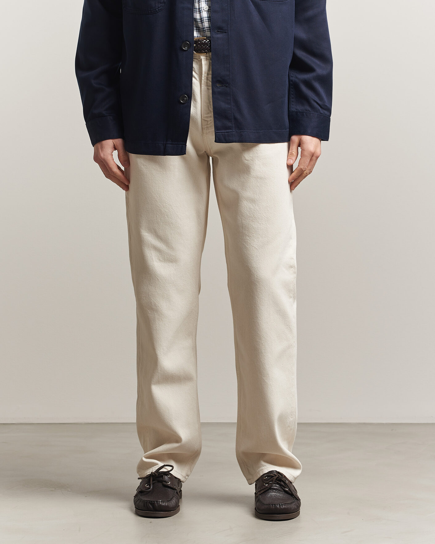 Men | Jeans | Gant | Straight Fit Jeans Ecru