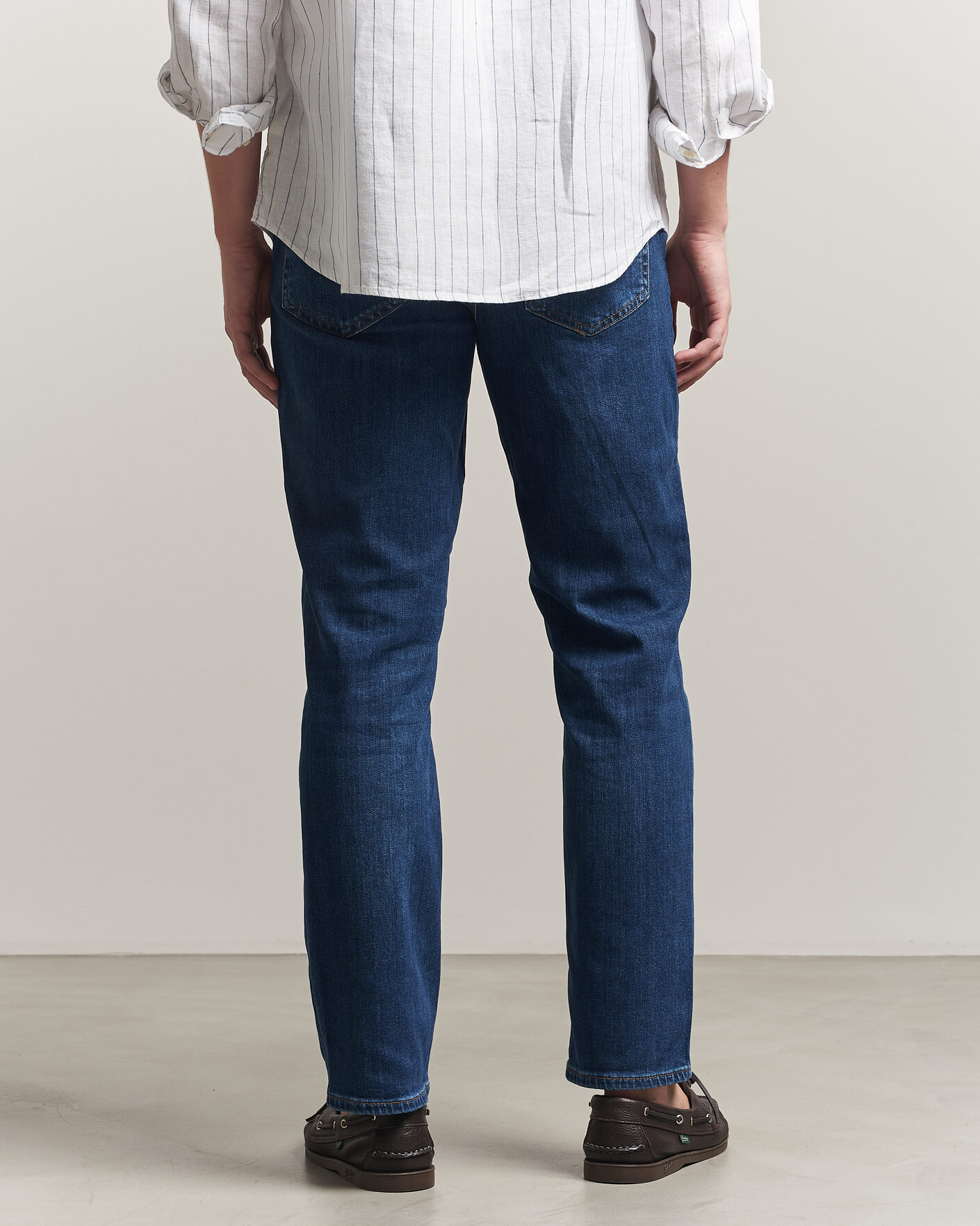 Men | Trousers | Gant | Regular Fit Jeans Mid Blue Worn In