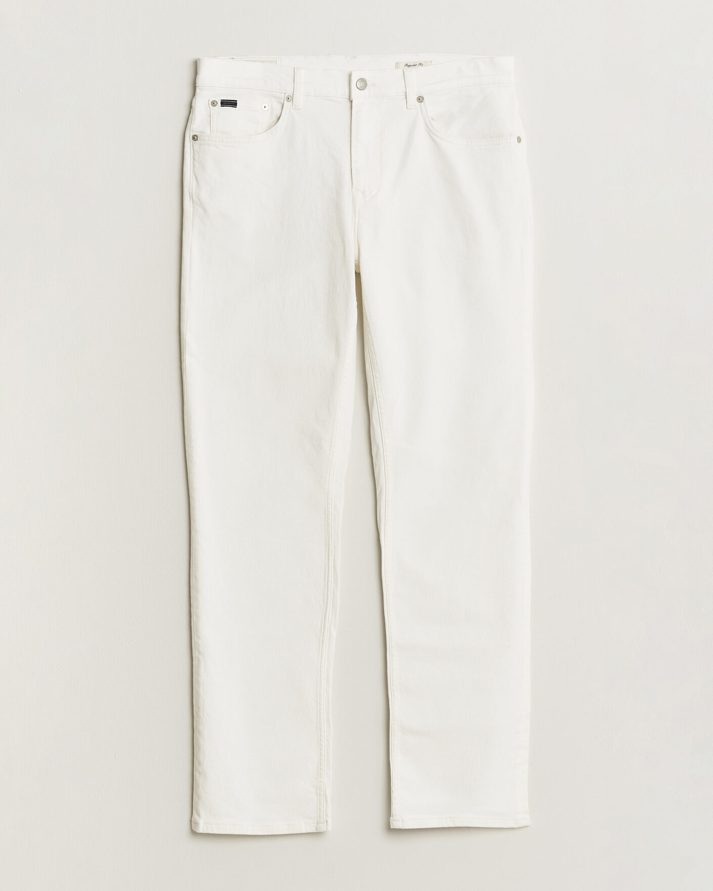 Men | Trousers | Gant | Regular Fit Jeans Eggshell