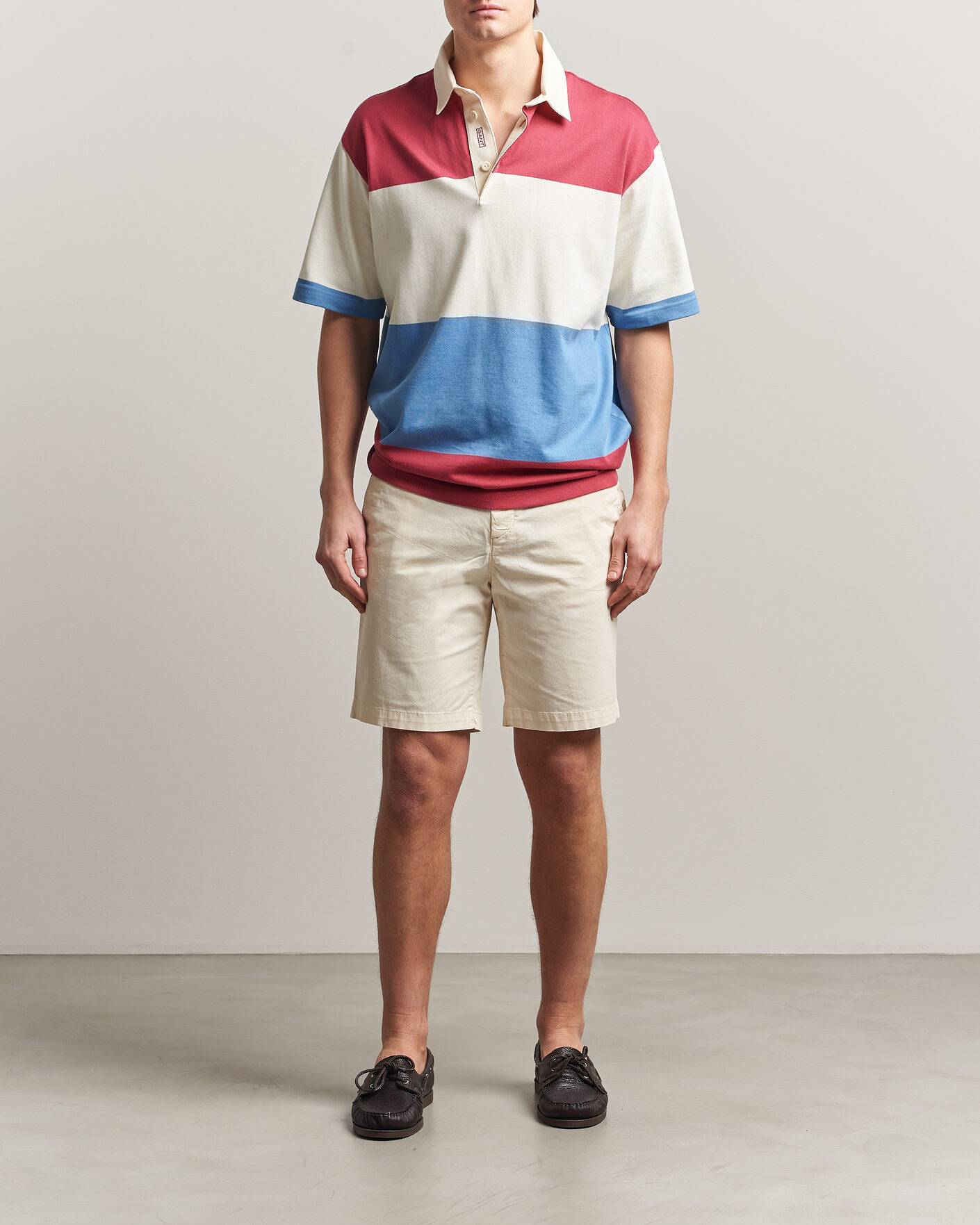 Men | Shorts | Gant | Regular Sunfaded Shorts Cream