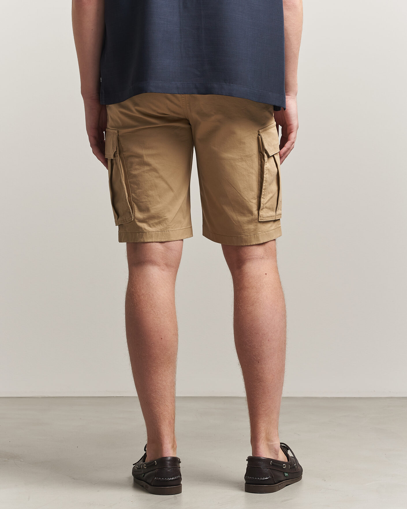 Men | Shorts | GANT | Regular Fit Classic Cargo Shorts Dark Khaki