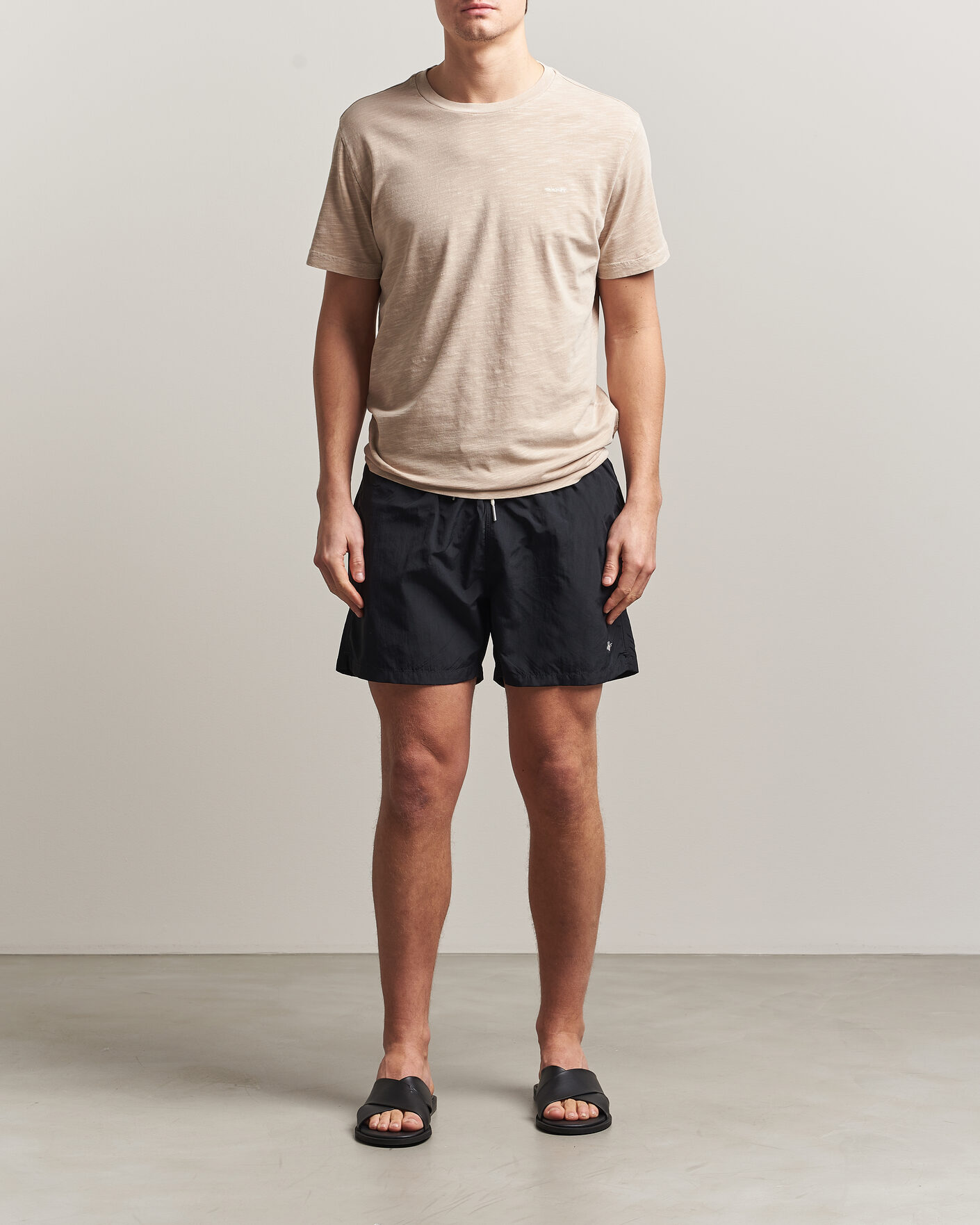 Men | Swimwear | GANT | Basic Swimshorts Black