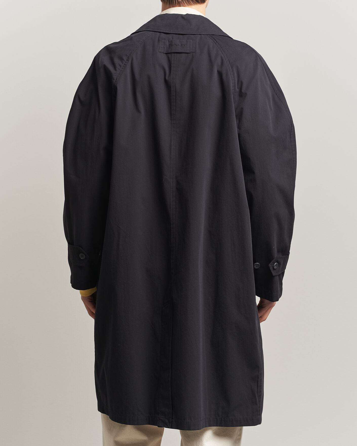 Men | Coats & Jackets | Gant | Cotton Coat Black