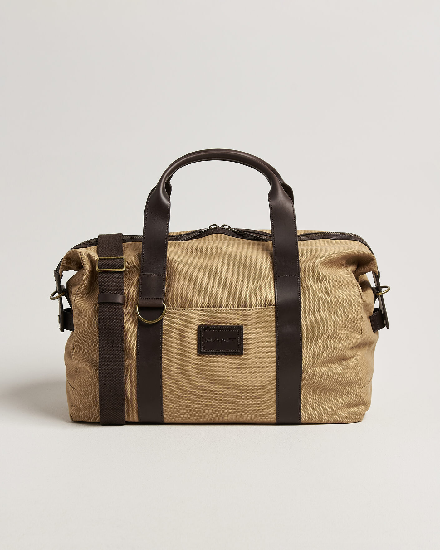 Men | Bags | Gant | Washed Canvas Duffle Bag Warm Khaki