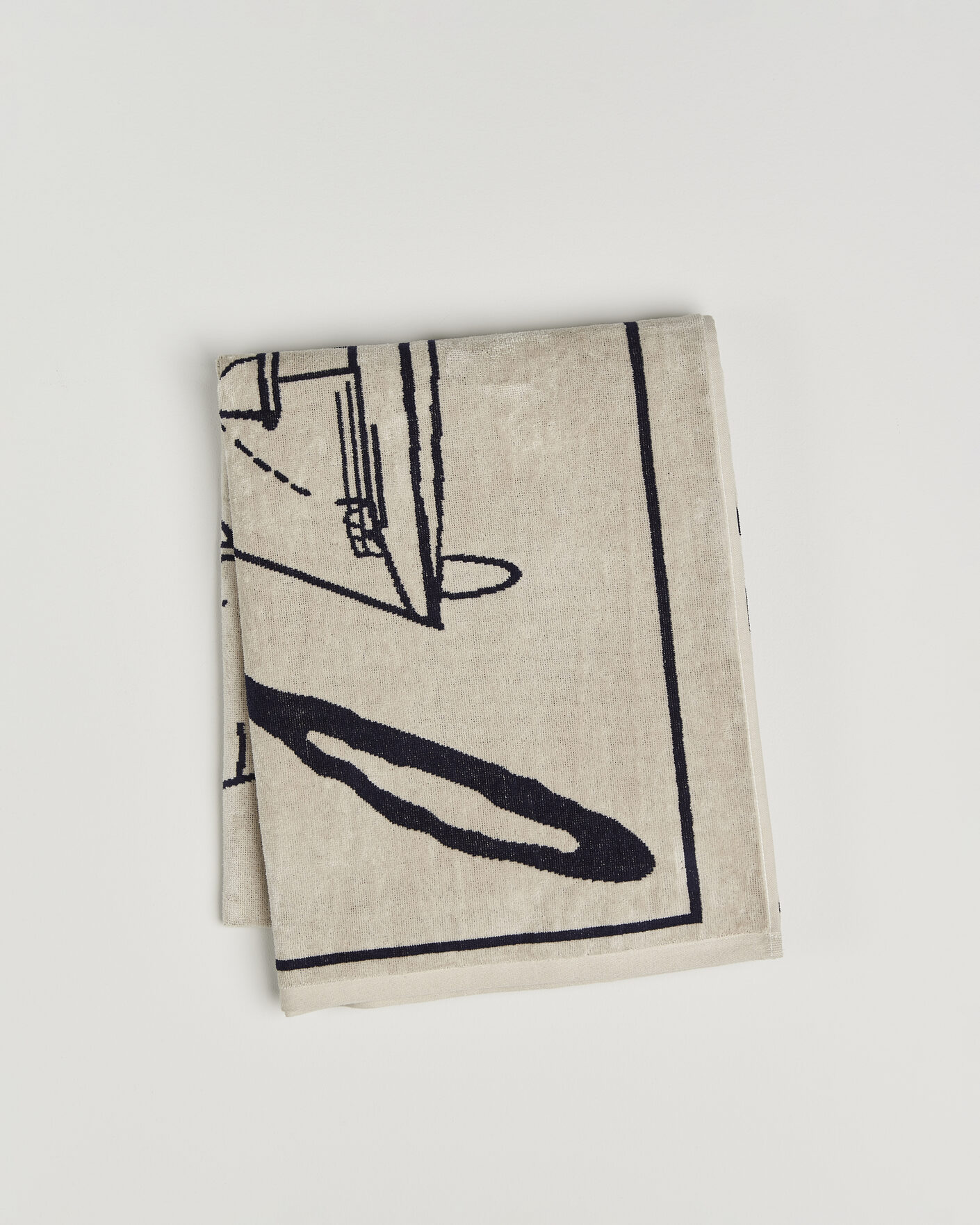 Men | Fabrics | Gant | Since 1949 Beach Towel Faded Beige