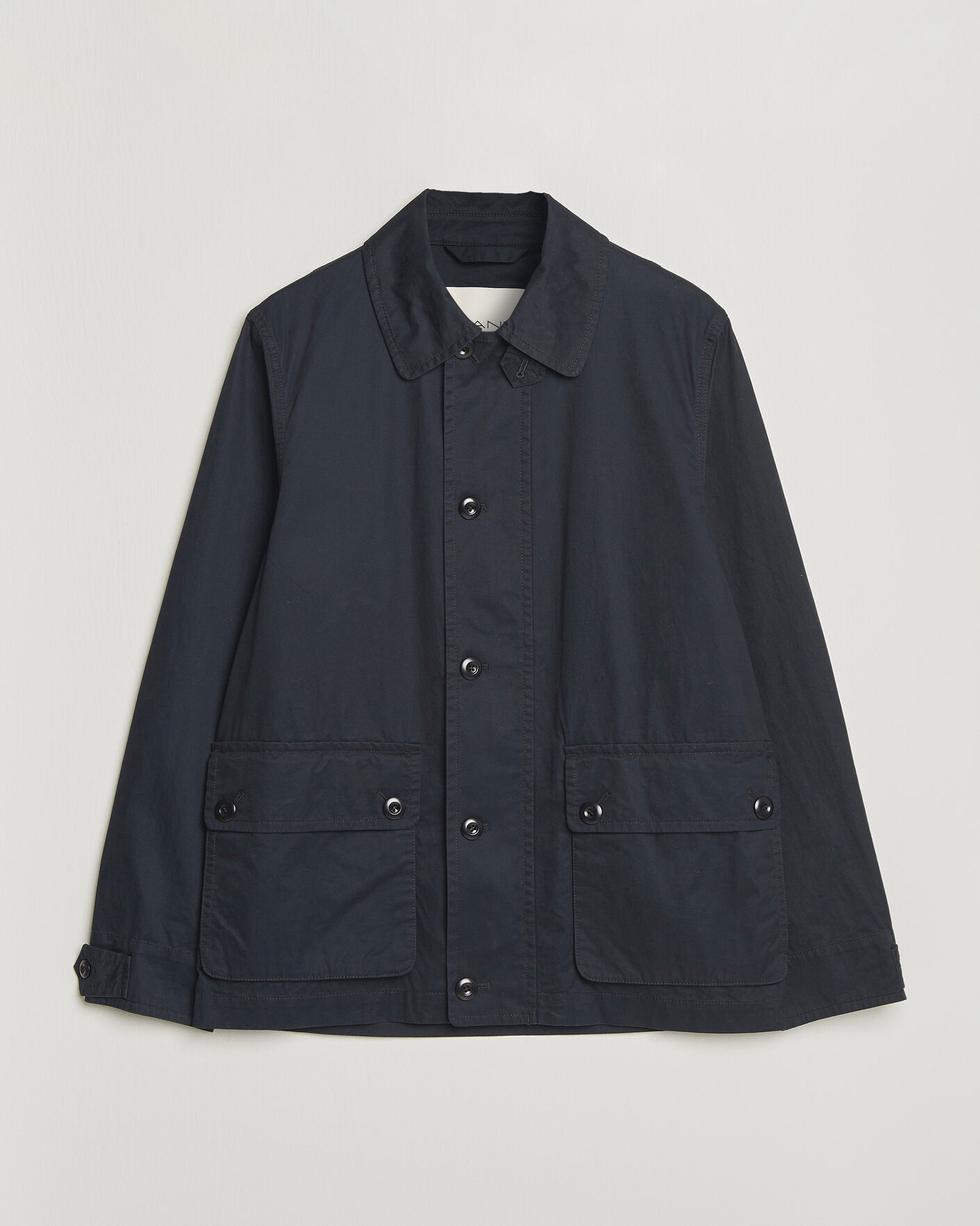 Men | Coats & Jackets | GANT | Cotton Decker Jacket Black