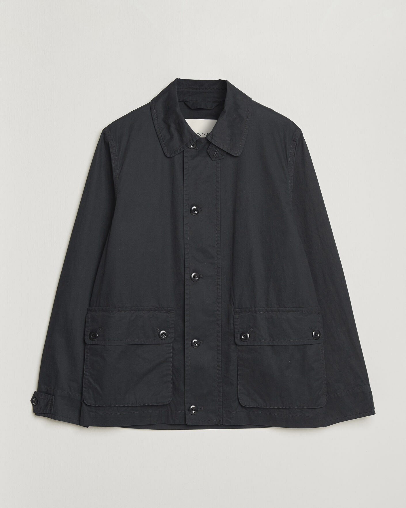 Men | Coats & Jackets | Gant | Cotton Decker Jacket Black