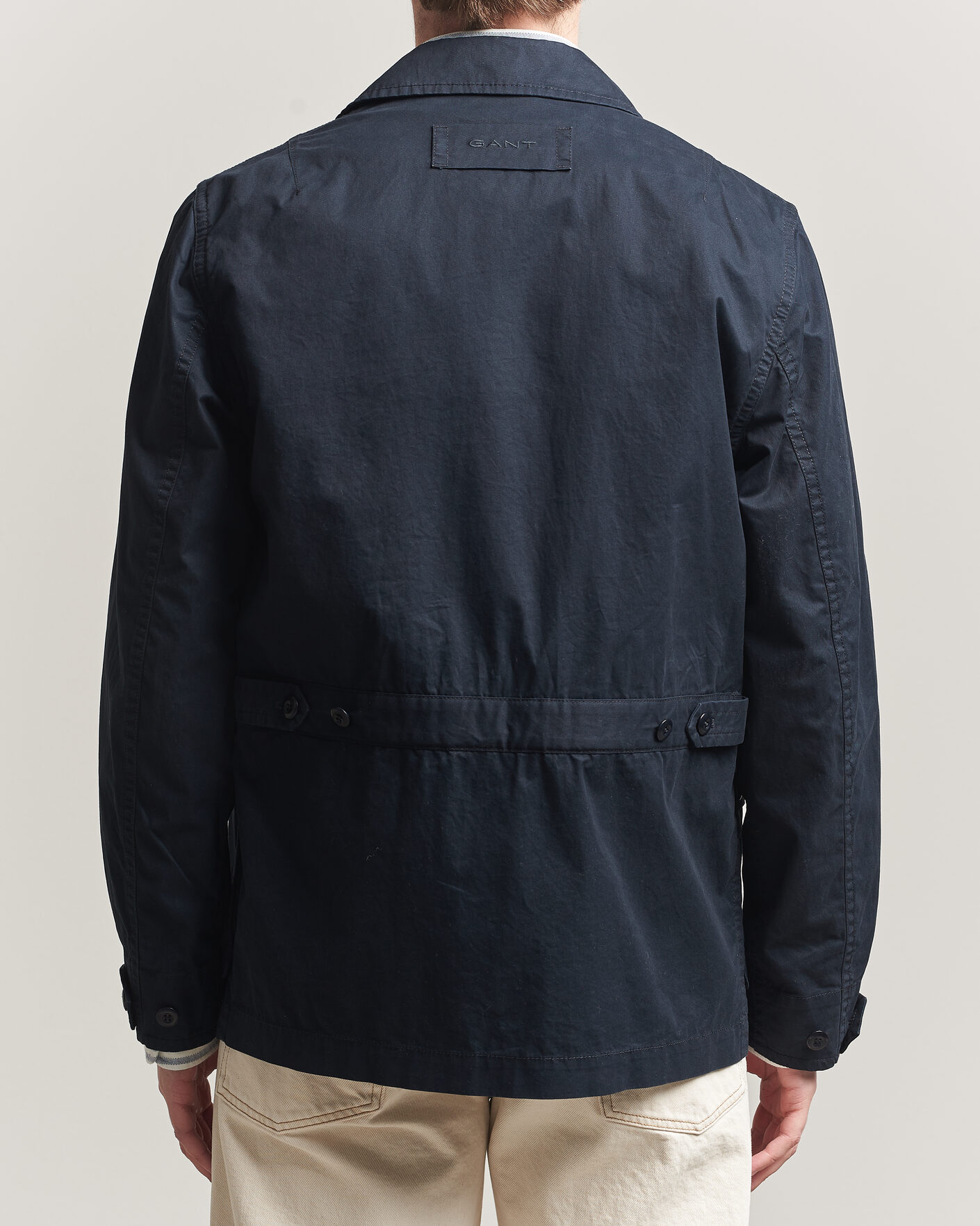 Men | Coats & Jackets | GANT | Cotton Decker Jacket Black