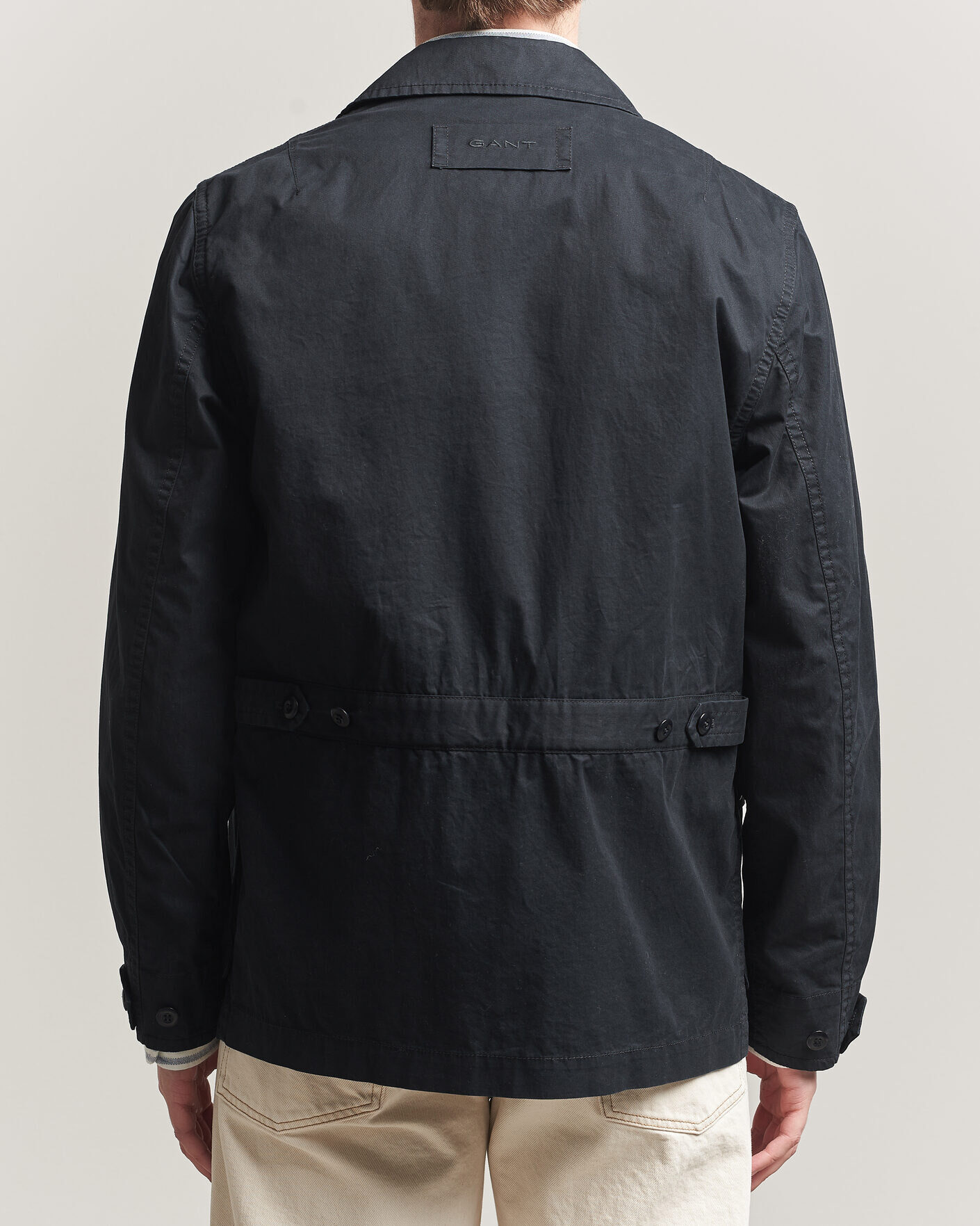 Men | Coats & Jackets | Gant | Cotton Decker Jacket Black