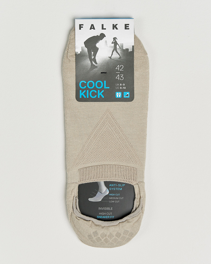 Men | Underwear & Socks | Falke | Cool Kick Invisible Socks Beige