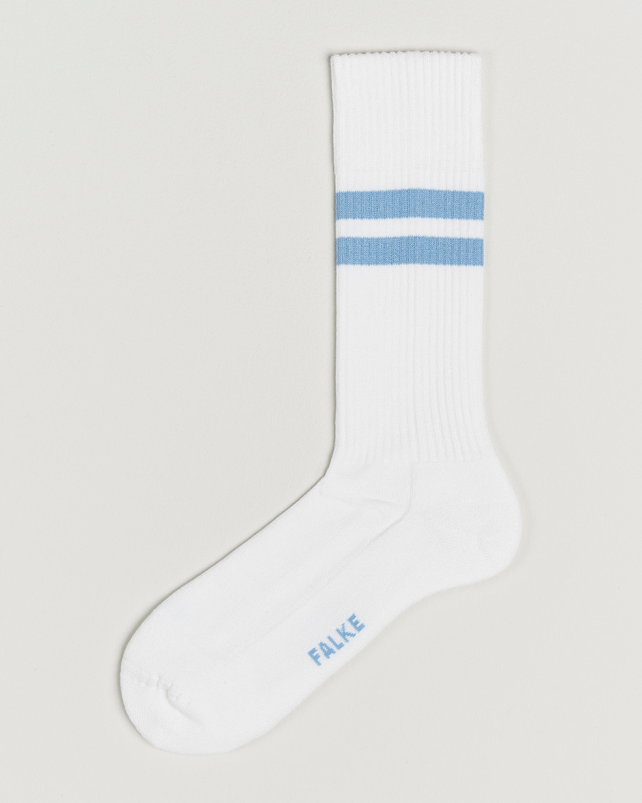 Men | Underwear & Socks | Falke | Dynamic Tennis Sock White/Blue