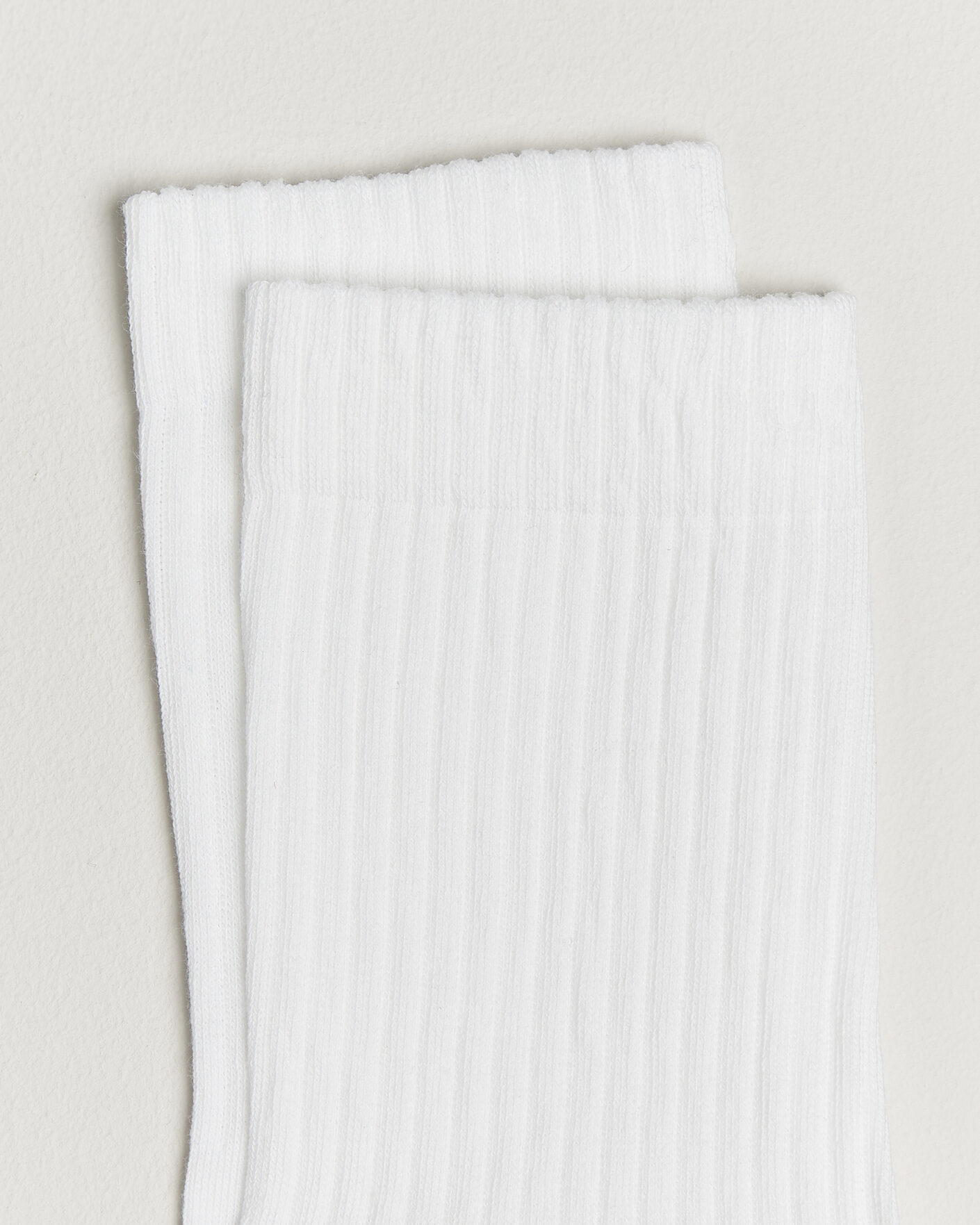 Men | Underwear & Socks | Falke | Run Rib Crew Sock White