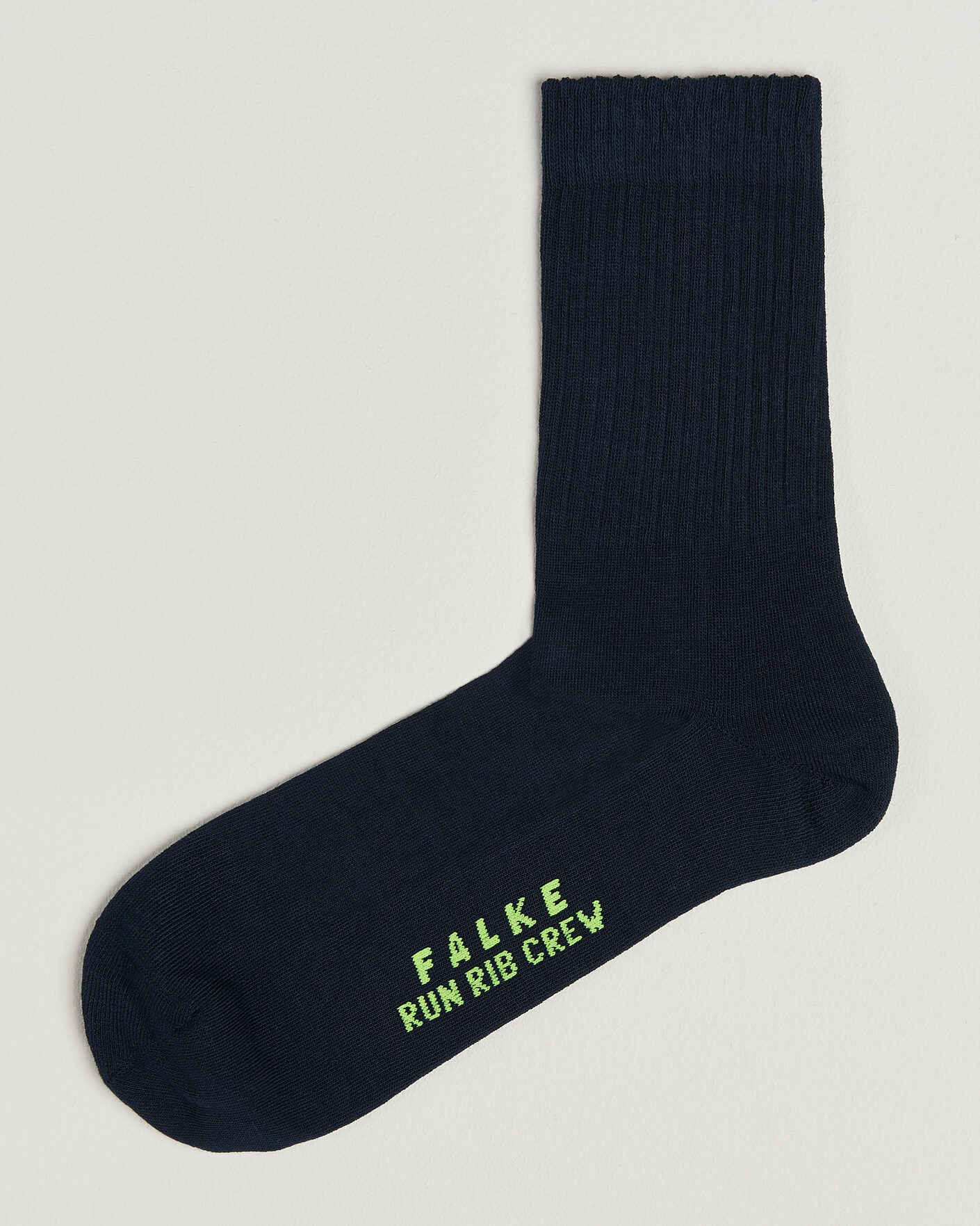 Men | Underwear & Socks | Falke | Run Rib Crew Sock Marine