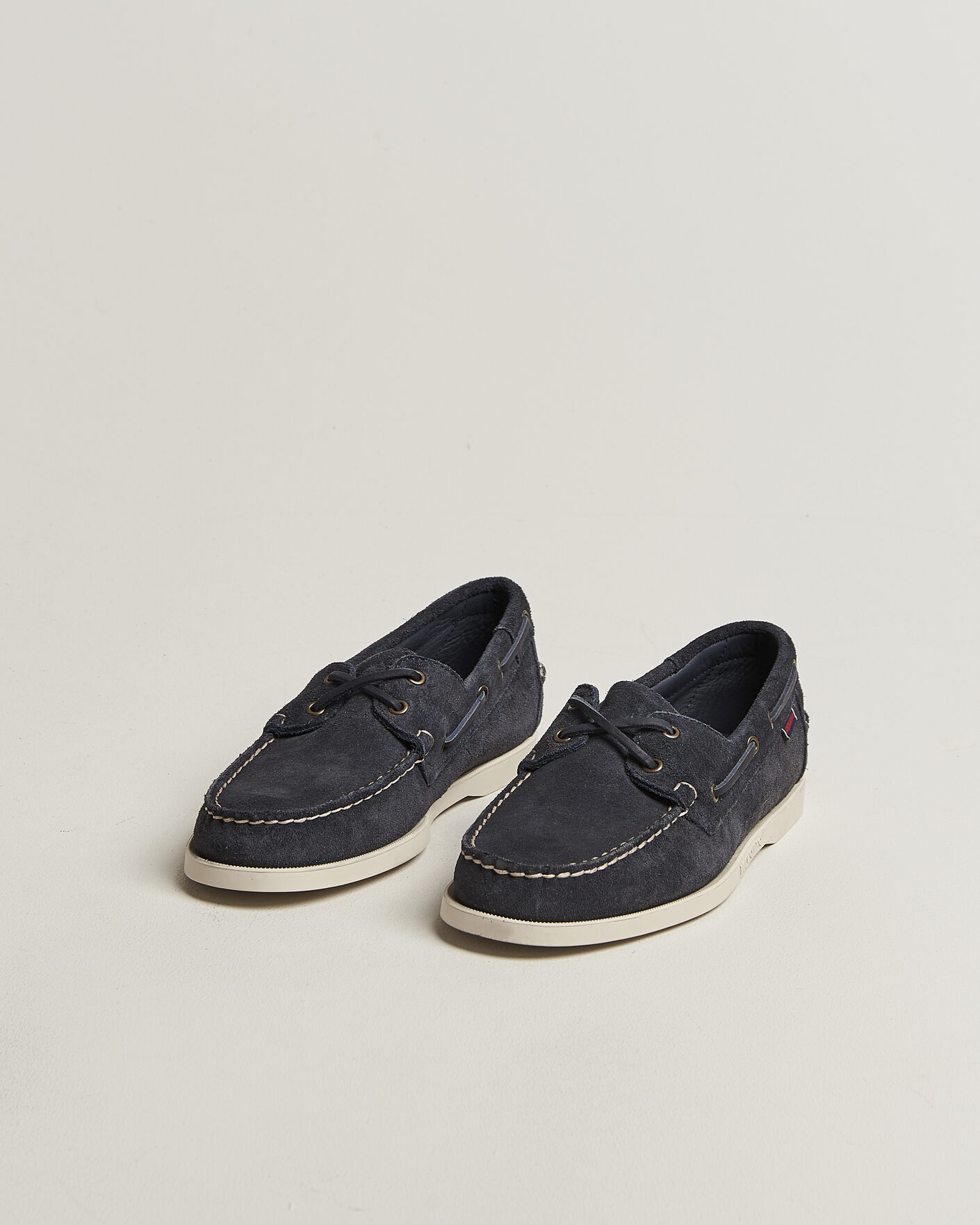 Men | Boat Shoes | Sebago | Docksides Suede Boat Shoe Blue Navy