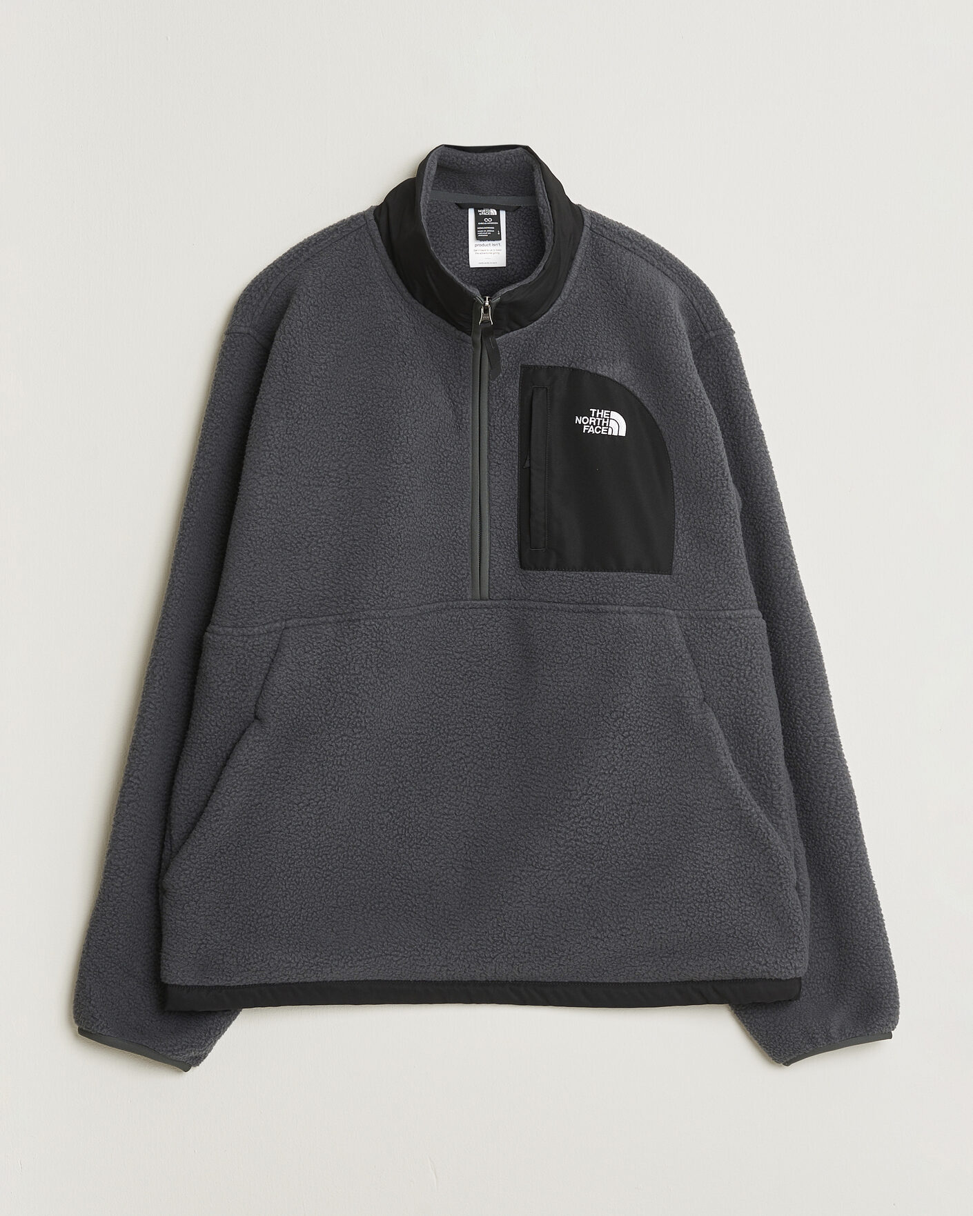 Men | Sweaters & Knitwear | The North Face | Yumiori Fleece Half Zip Asphalt Grey