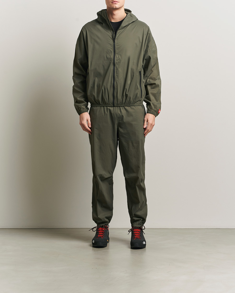 The North Face Red Box Packable Wind Pants New Taupe Green at