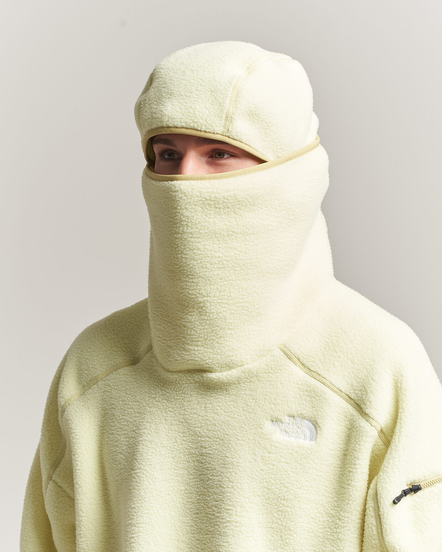 Men | Sweaters & Knitwear | The North Face | NSE Balaclava Fleece  Lemon Mist