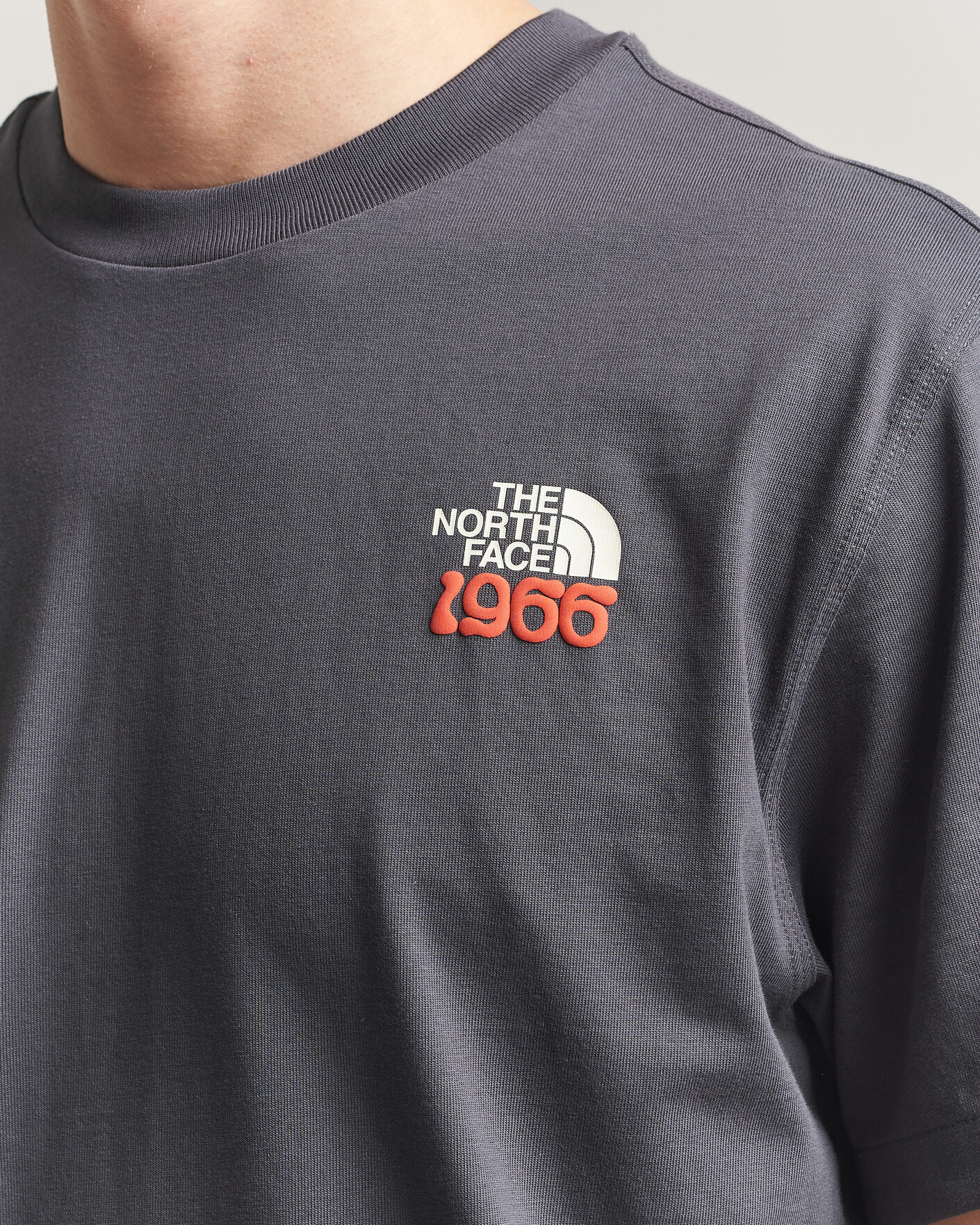 Men | T-Shirts | The North Face | 1966 Printed T-Shirt Anthracite Grey