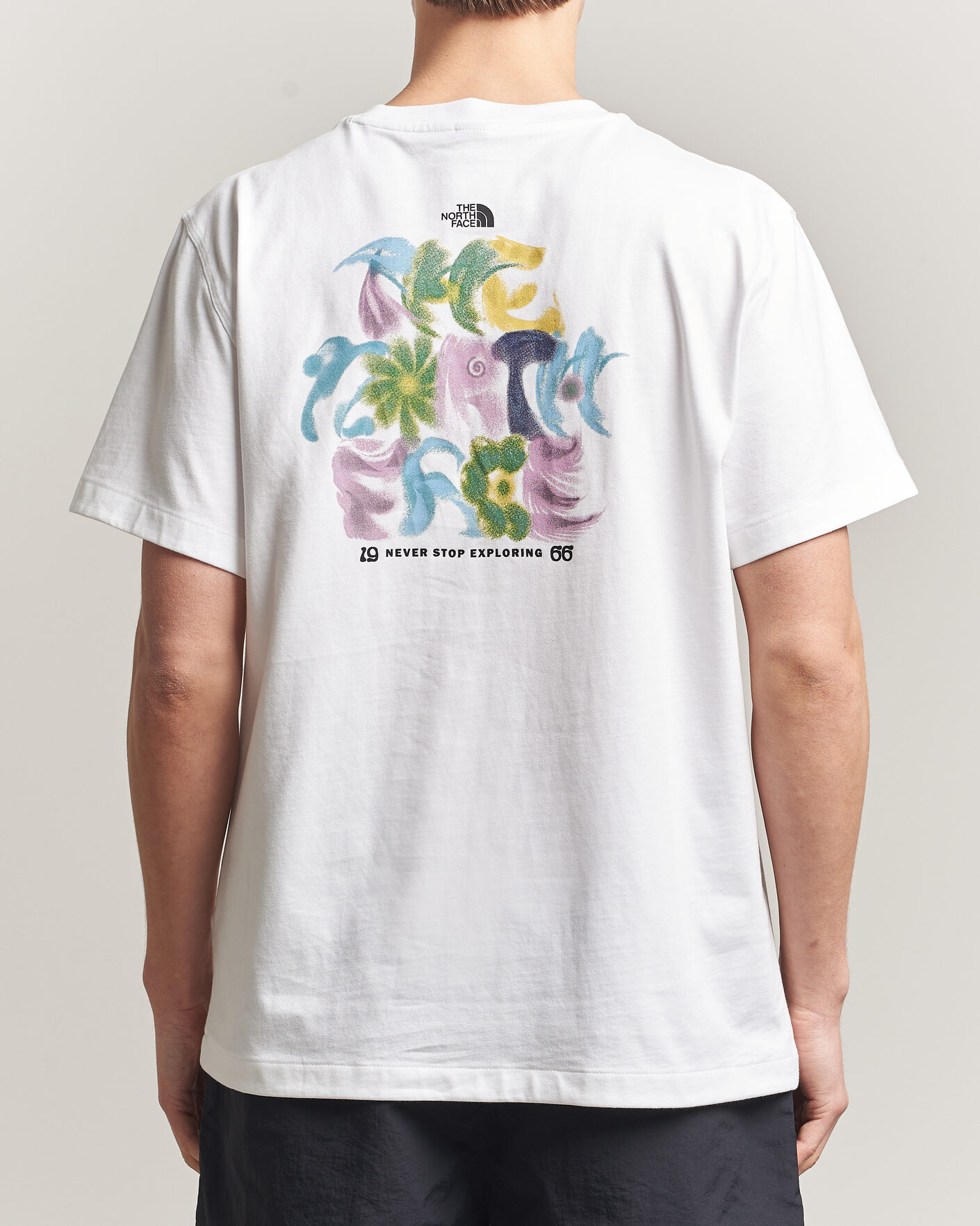Men | T-Shirts | The North Face | 1966 Printed T-Shirt White