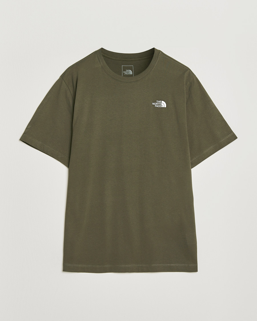 Men | T-Shirts | The North Face | Evolution Simple Dome T-Shirt New Taupe Green